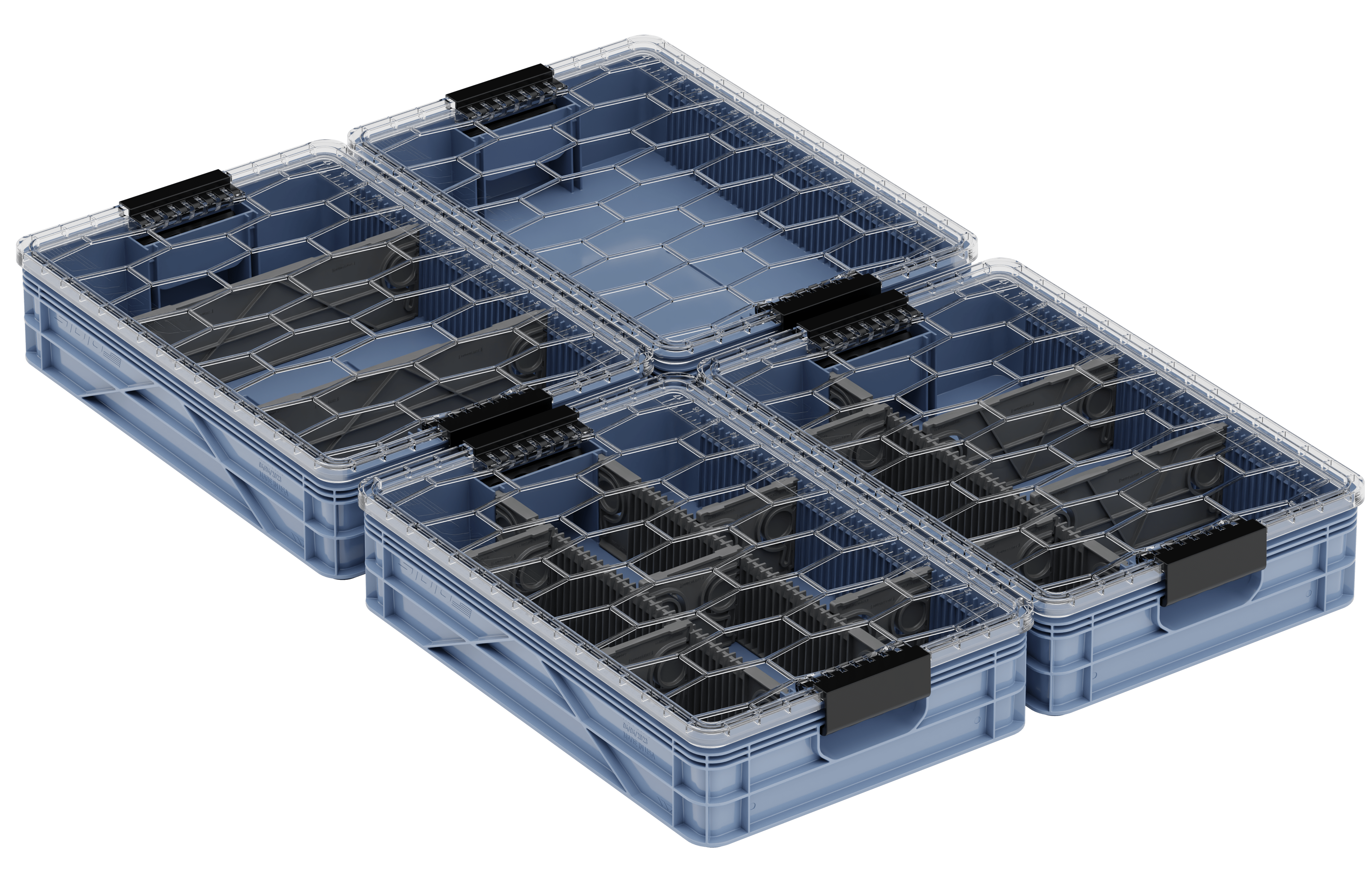 SidioCrate Quarter Crate 4 Pack