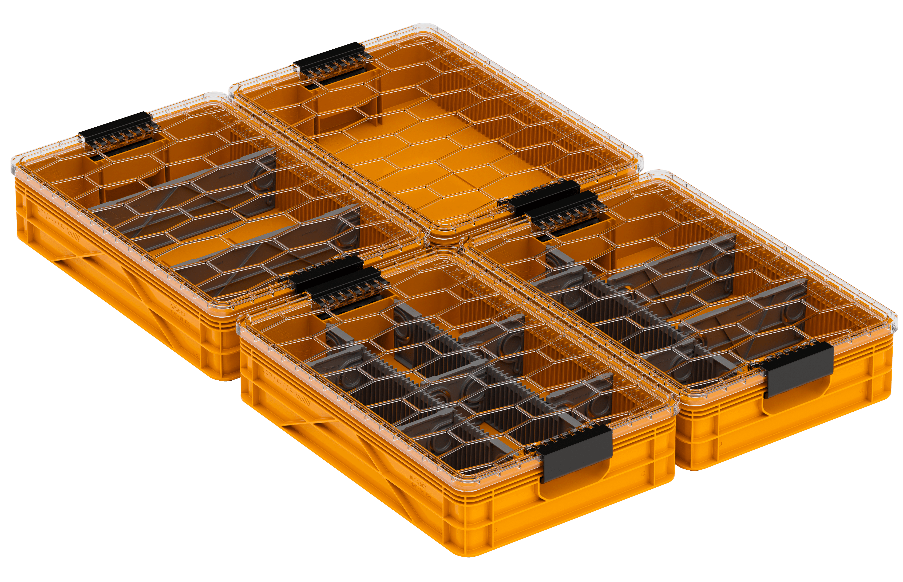 SidioCrate Quarter Crate 4 Pack