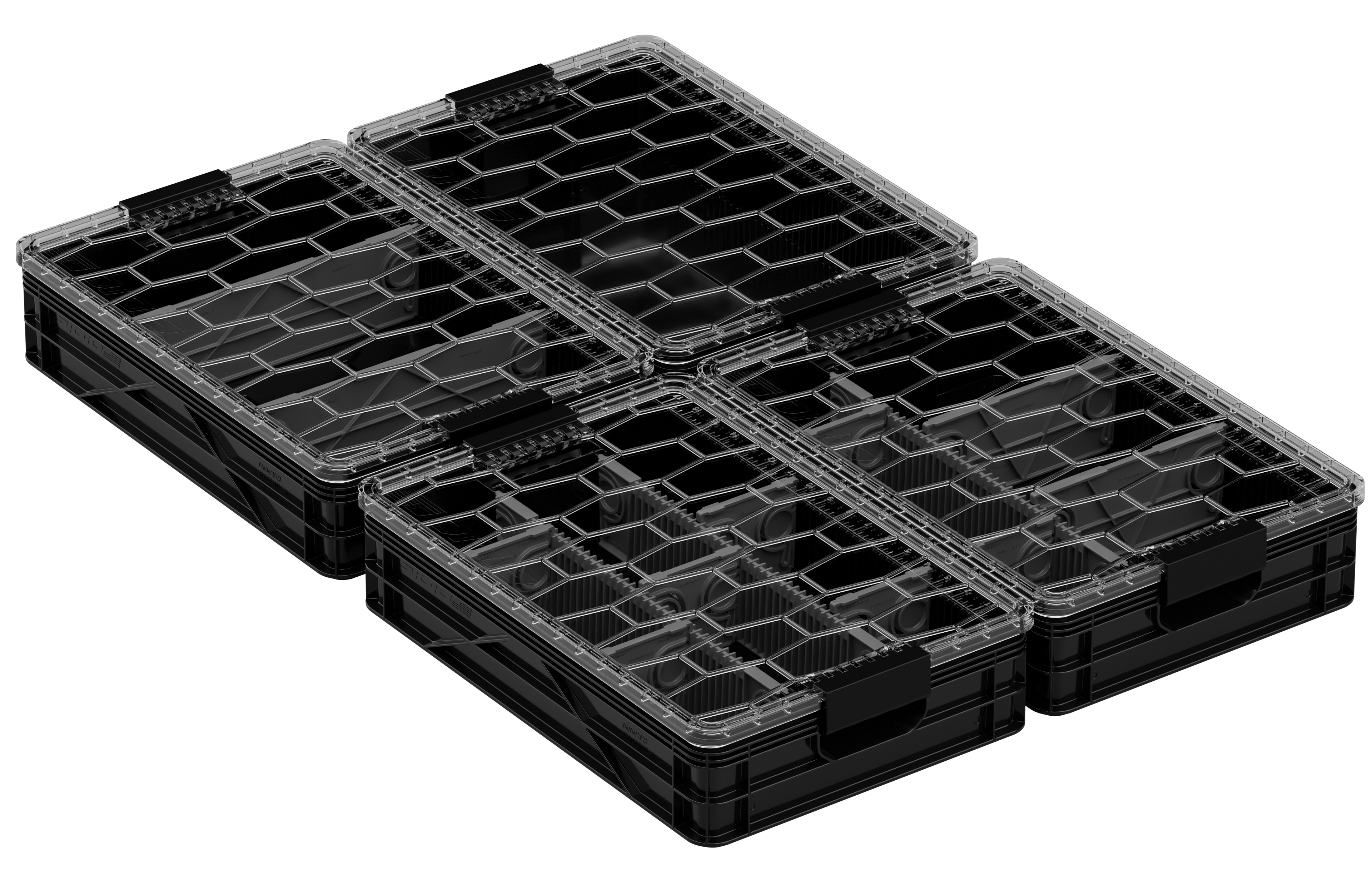SidioCrate Quarter Crate 4 Pack