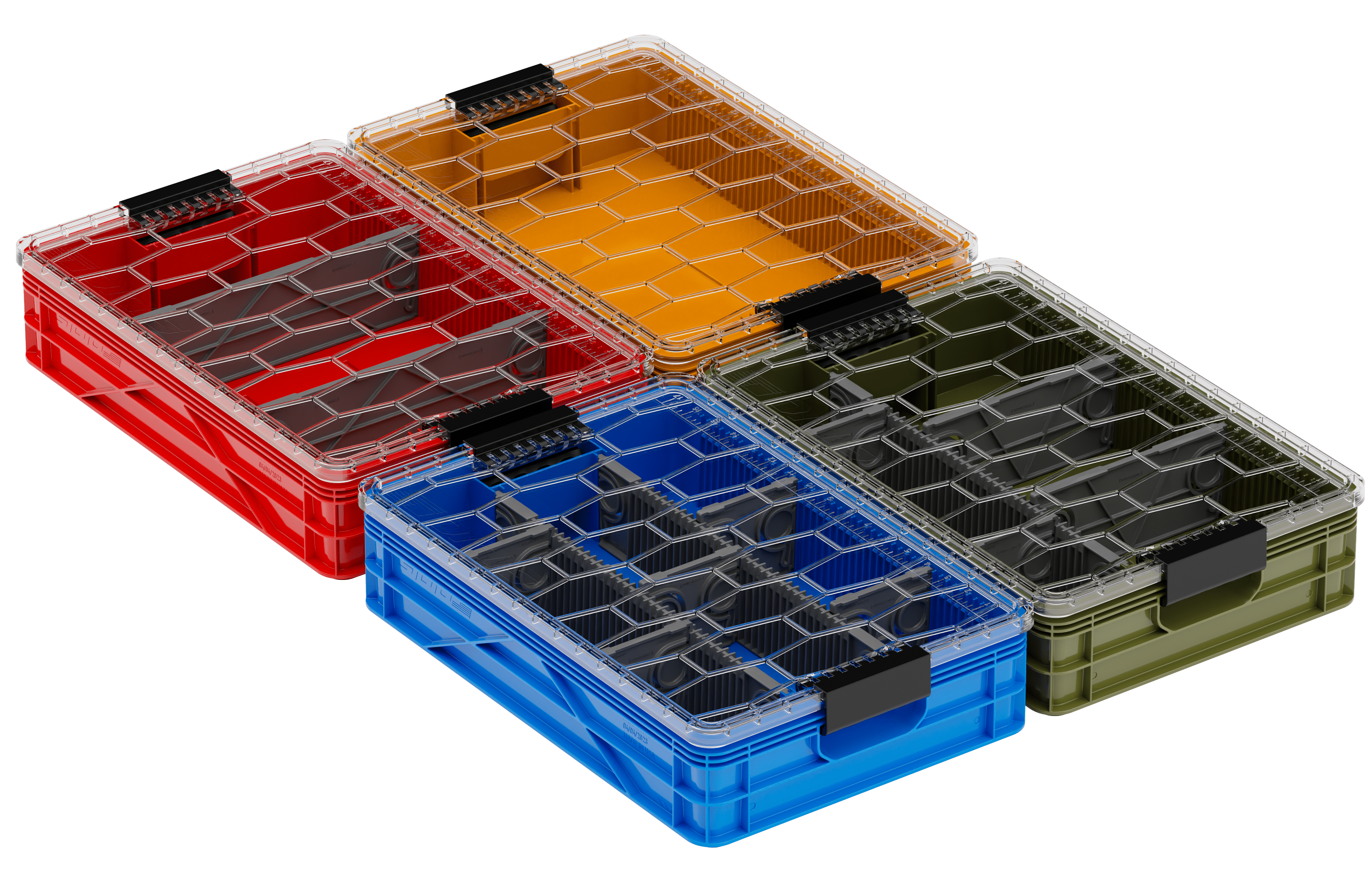 SidioCrate Quarter Crate 4 Pack