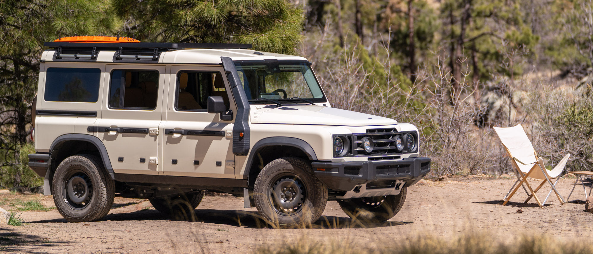 Leitner Roof Rack on Grenadier