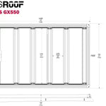 2024+ LEXUS GX550 ACS Over Cab Platform Rack - 3/4 Rack | Leitner Designs