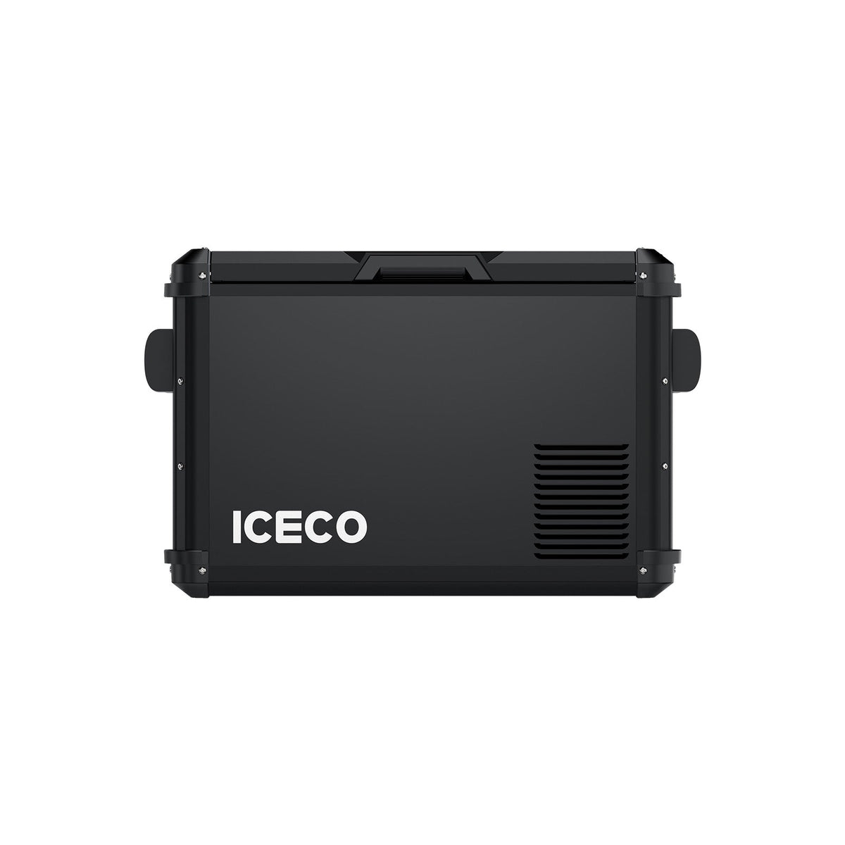 Black ICECO VL45ProD, front view with side handles