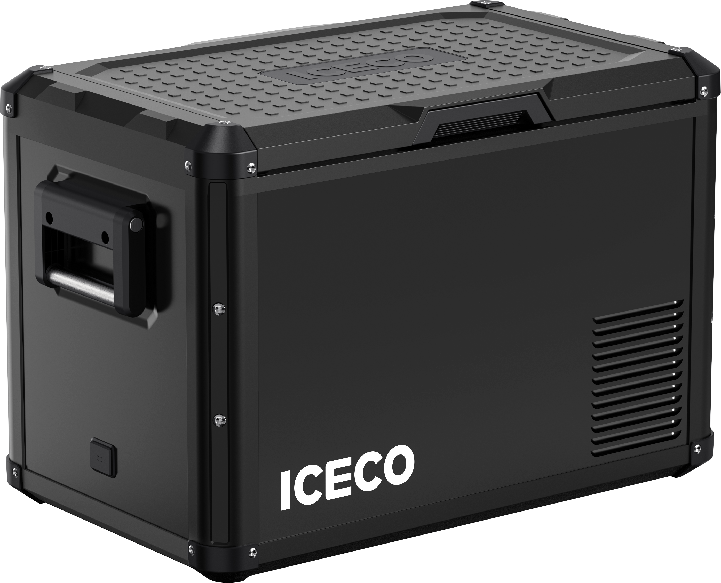 Black VL45PROD dual zone Fridge Freezer Iceco