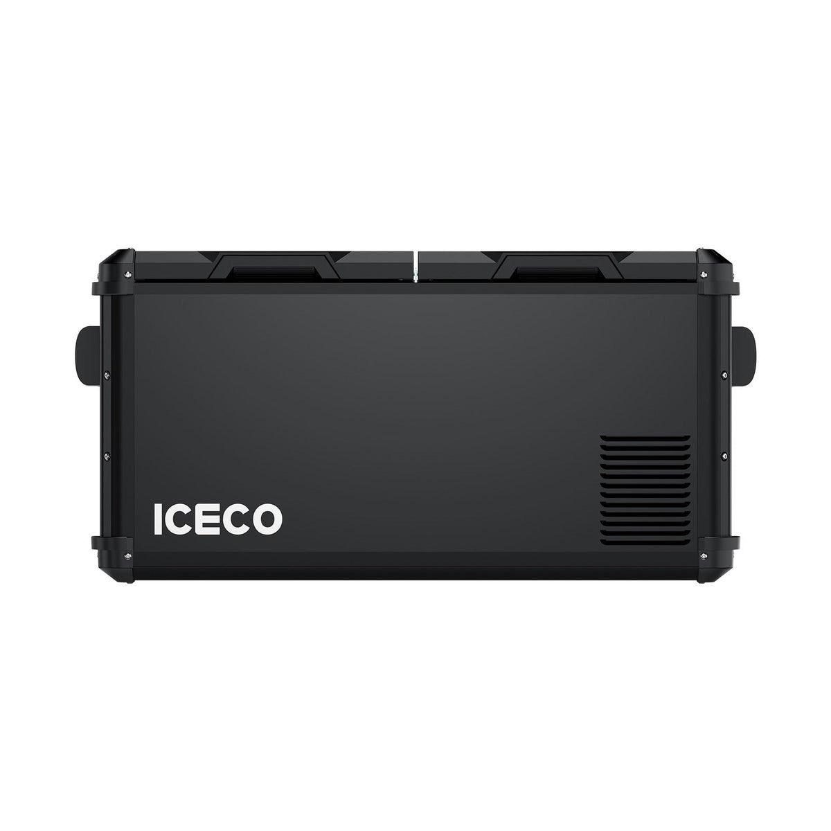 Black ICECO VL75ProD, front view with side handles