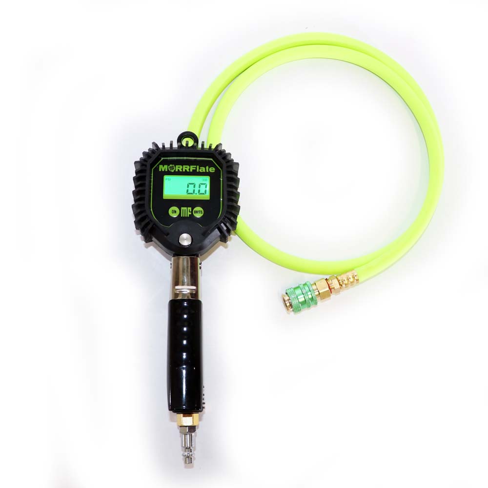 MORRFlate shop single tire inflator, top view
