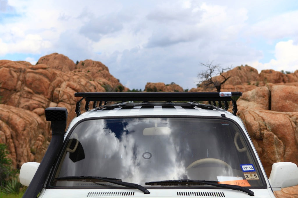 Toyota Land Cruiser 80 Series K9 Roof Rack Kit Roof Rack Eezi-Awn- Overland Kitted
