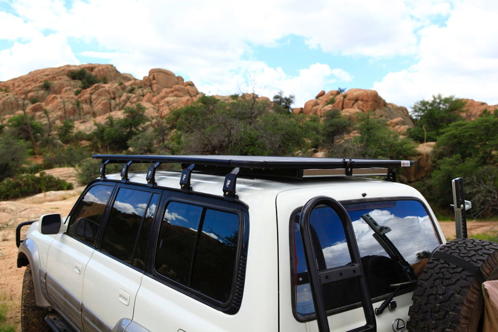Toyota Land Cruiser 80 Series K9 Roof Rack Kit Roof Rack Eezi-Awn- Overland Kitted
