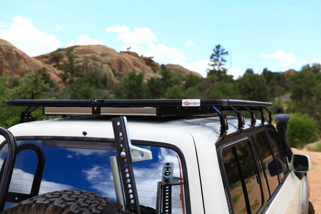 Toyota Land Cruiser 80 Series K9 Roof Rack Kit Roof Rack Eezi-Awn- Overland Kitted