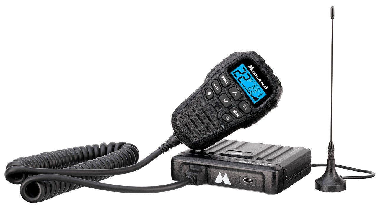 Midland MXT275 15W GMRS MicroMobile radio, view 1