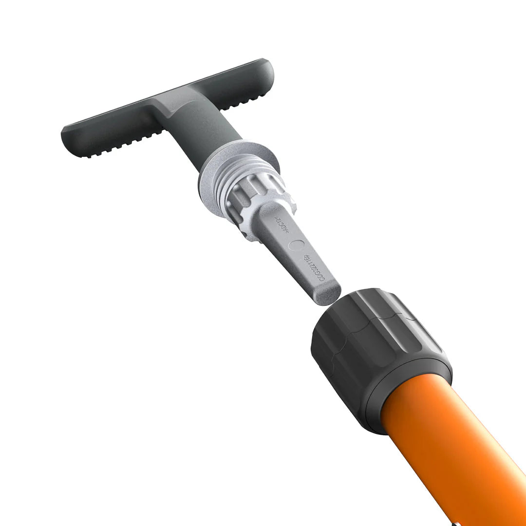 Maxtrax recovery shovel- showing close up of the short handle