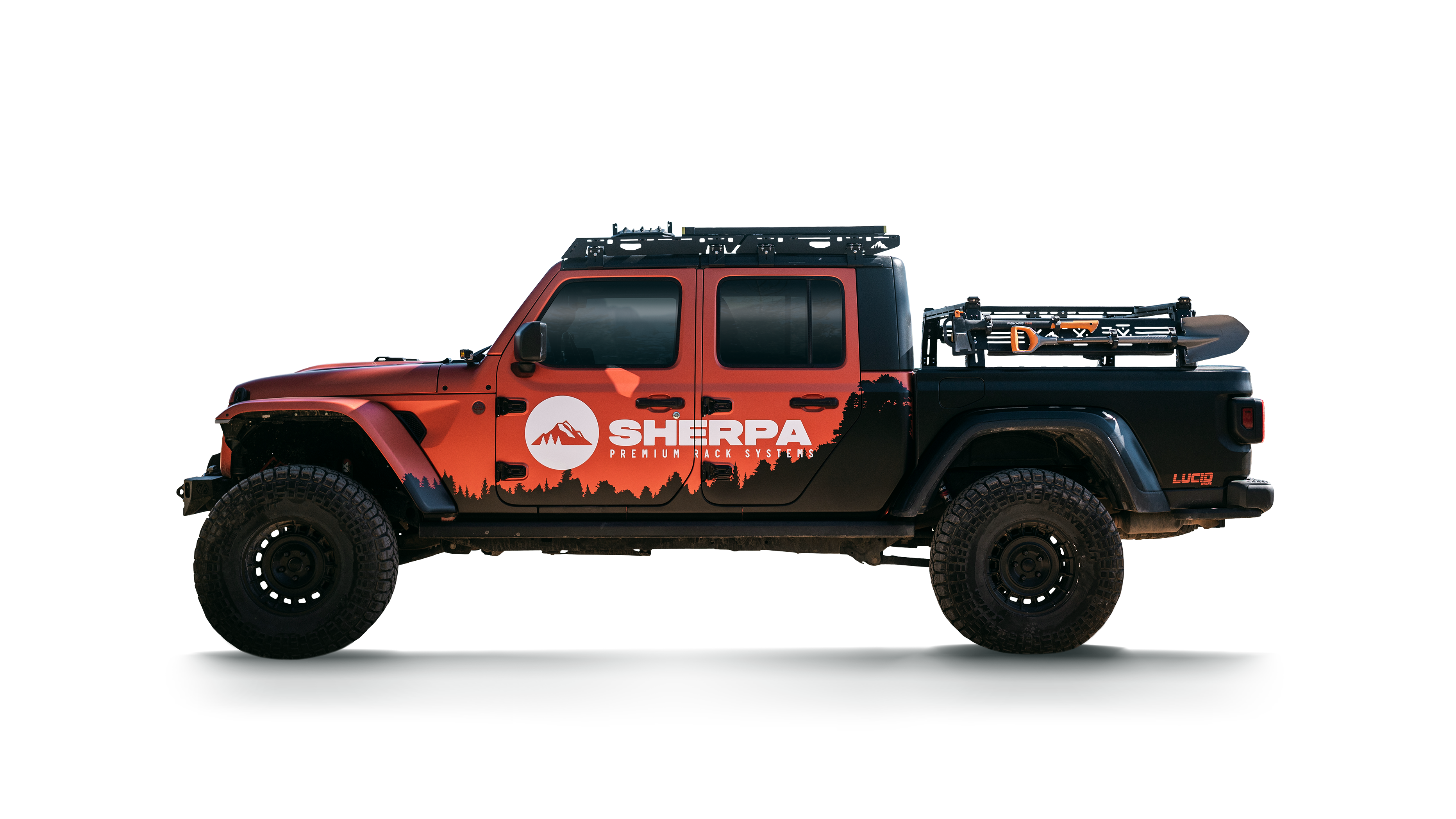 Jeep Gladiator Mid Height PAK System Bed Rack