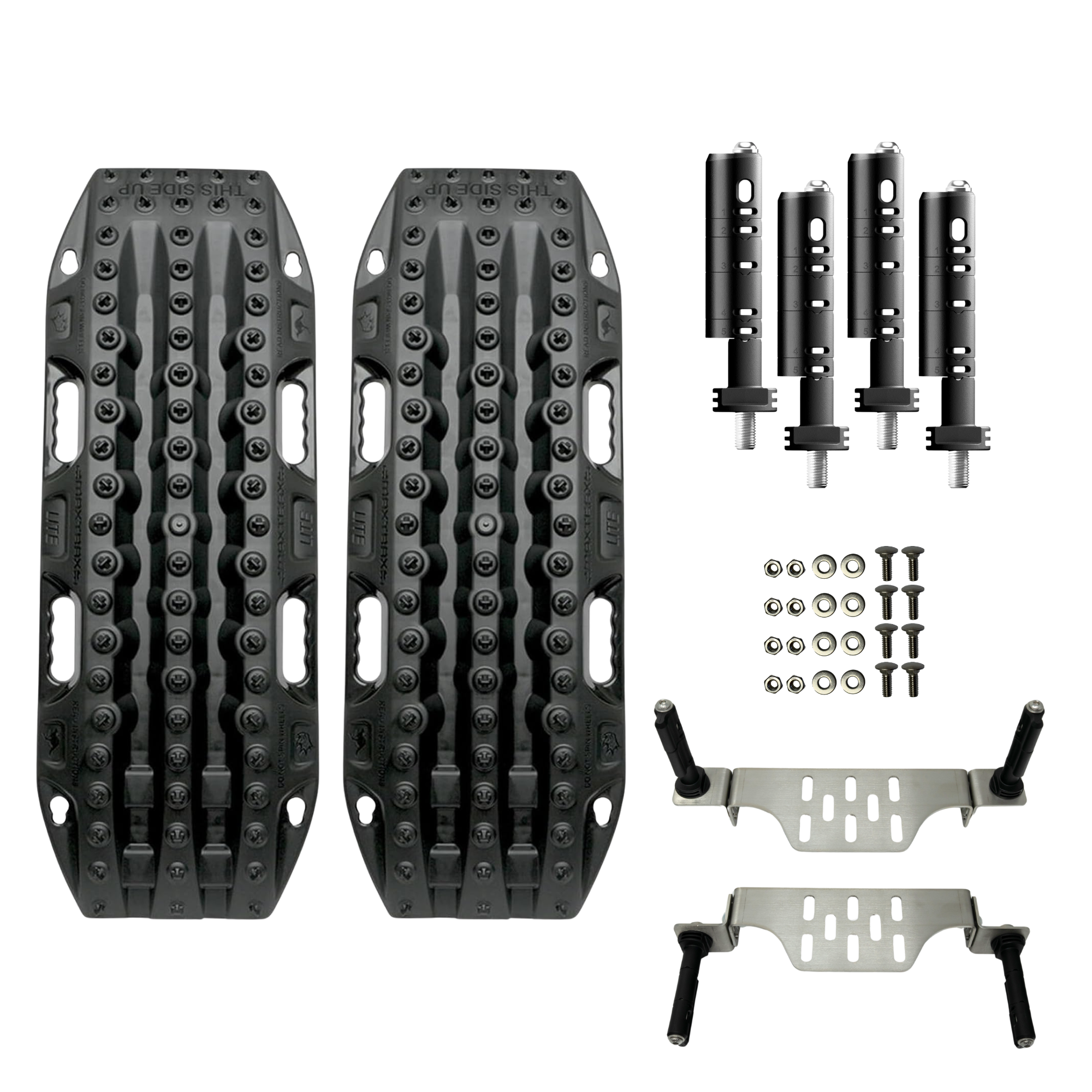 MAXTRAX LITE x Overland Kitted Roof Rack Stealth Bracket Bundle