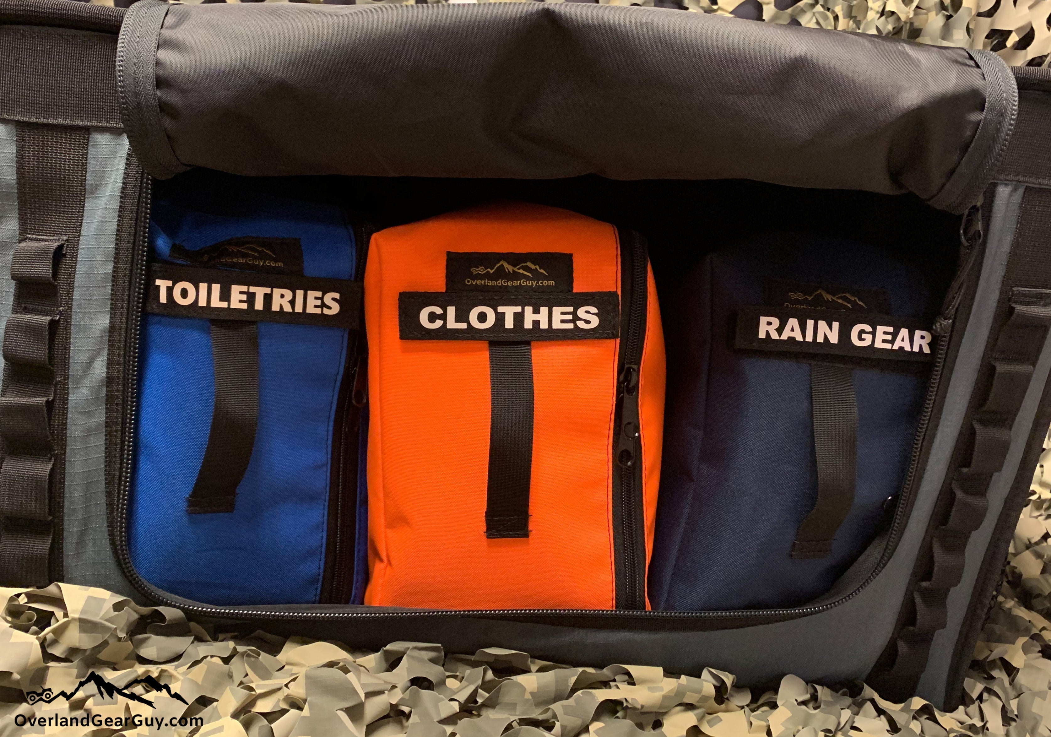 Overhead Cabinet Storage Divider Bags