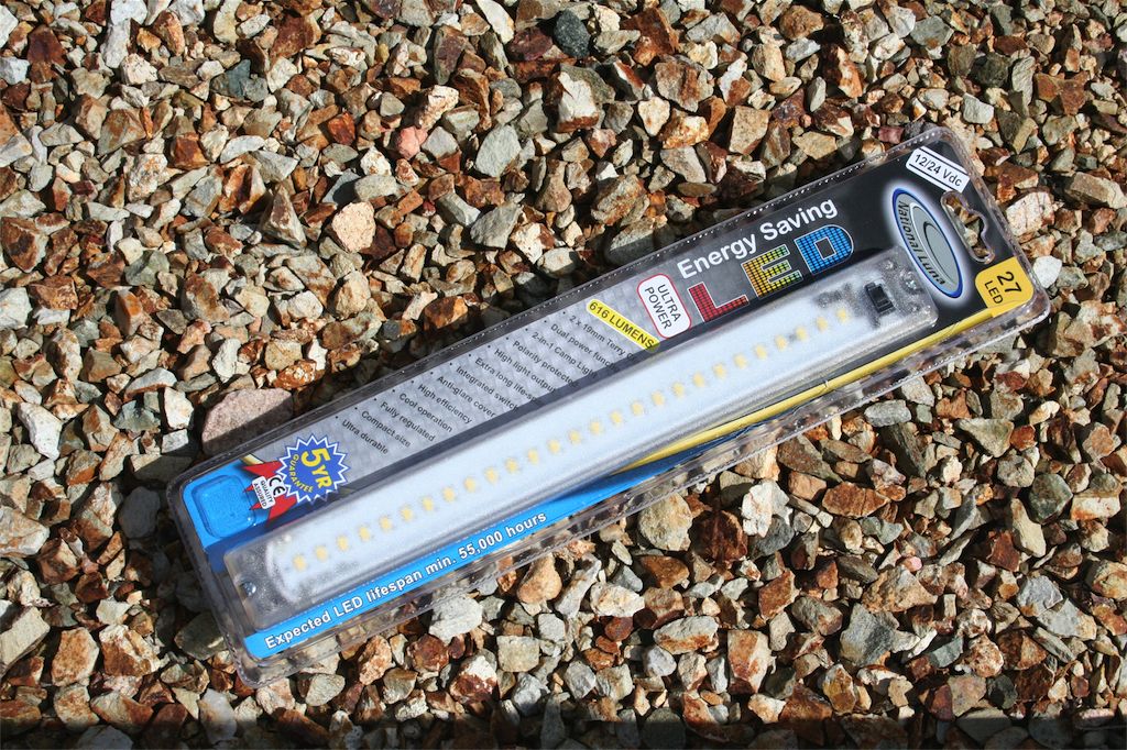 Clip On Dual Level Light 27 LEDS National Luna- Overland Kitted