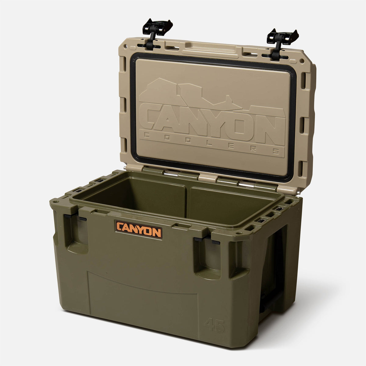 Canyon Coolers PRO 45 – 45 qt Rotomolded Hard Cooler