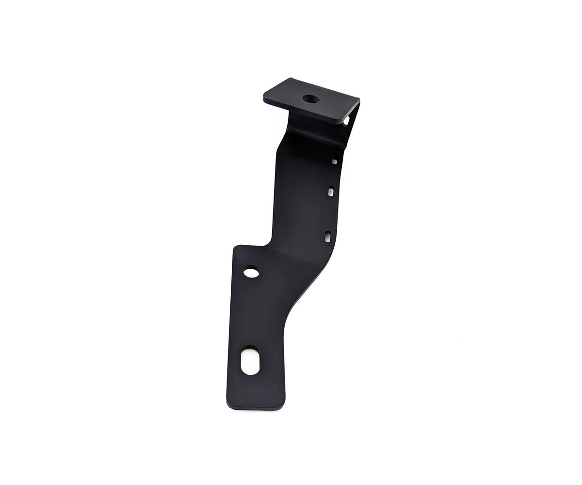 Single black ditch light bracket from another angle