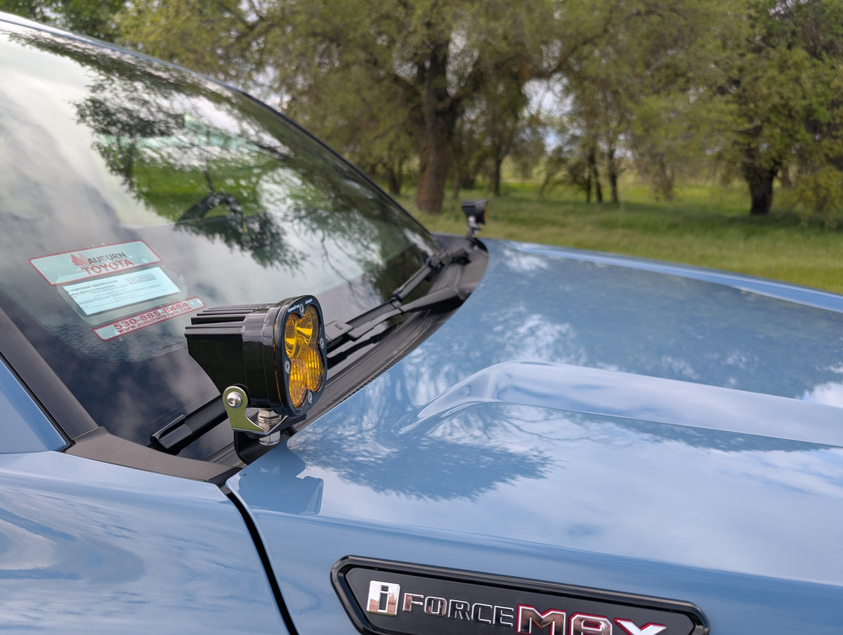 CAtuned Off-Road 2024+ Toyota 4Runner Ditch Light Brackets