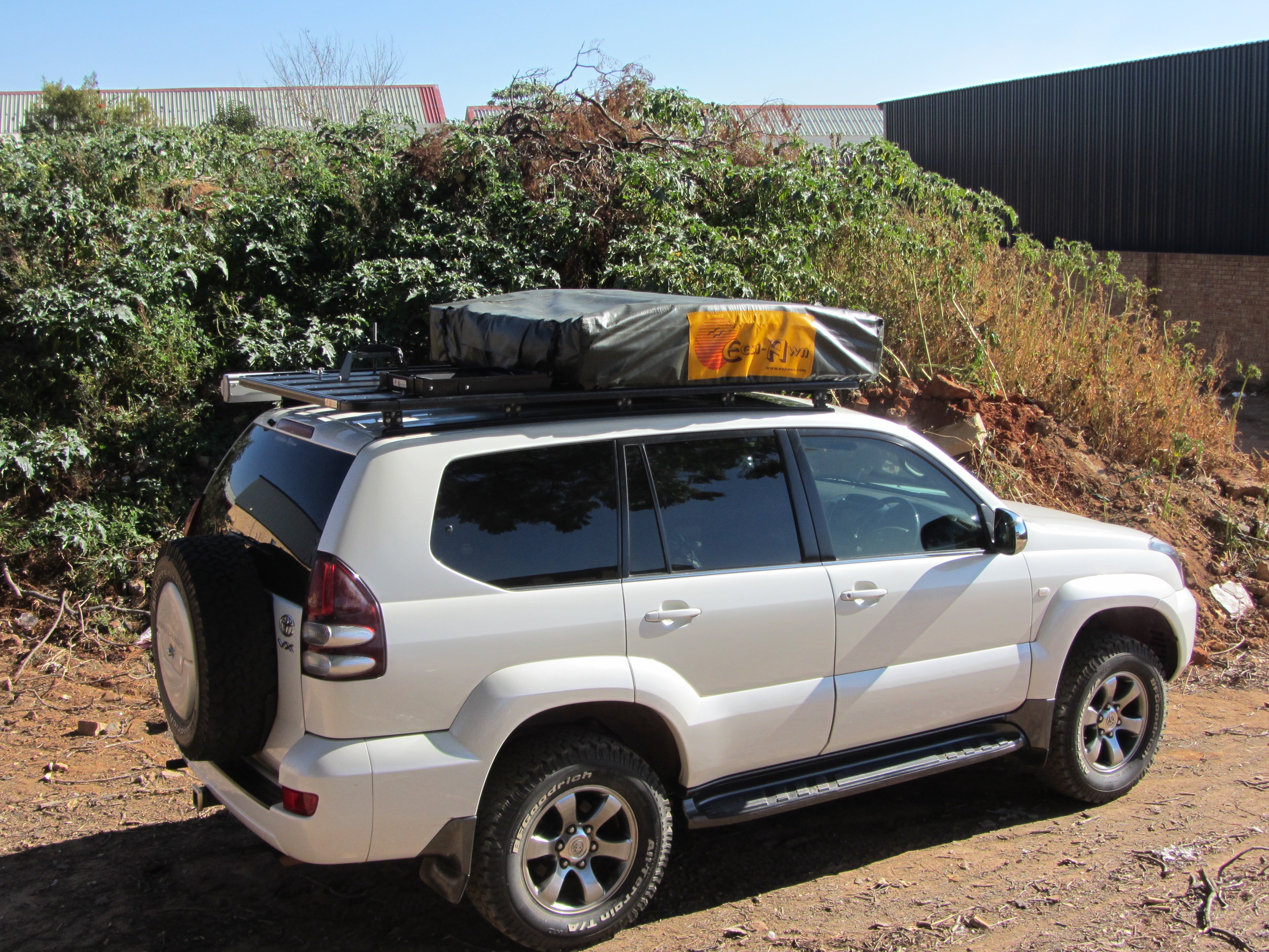 Lexus GX K9 Roof Rack Kit Roof Rack Eezi-Awn- Overland Kitted