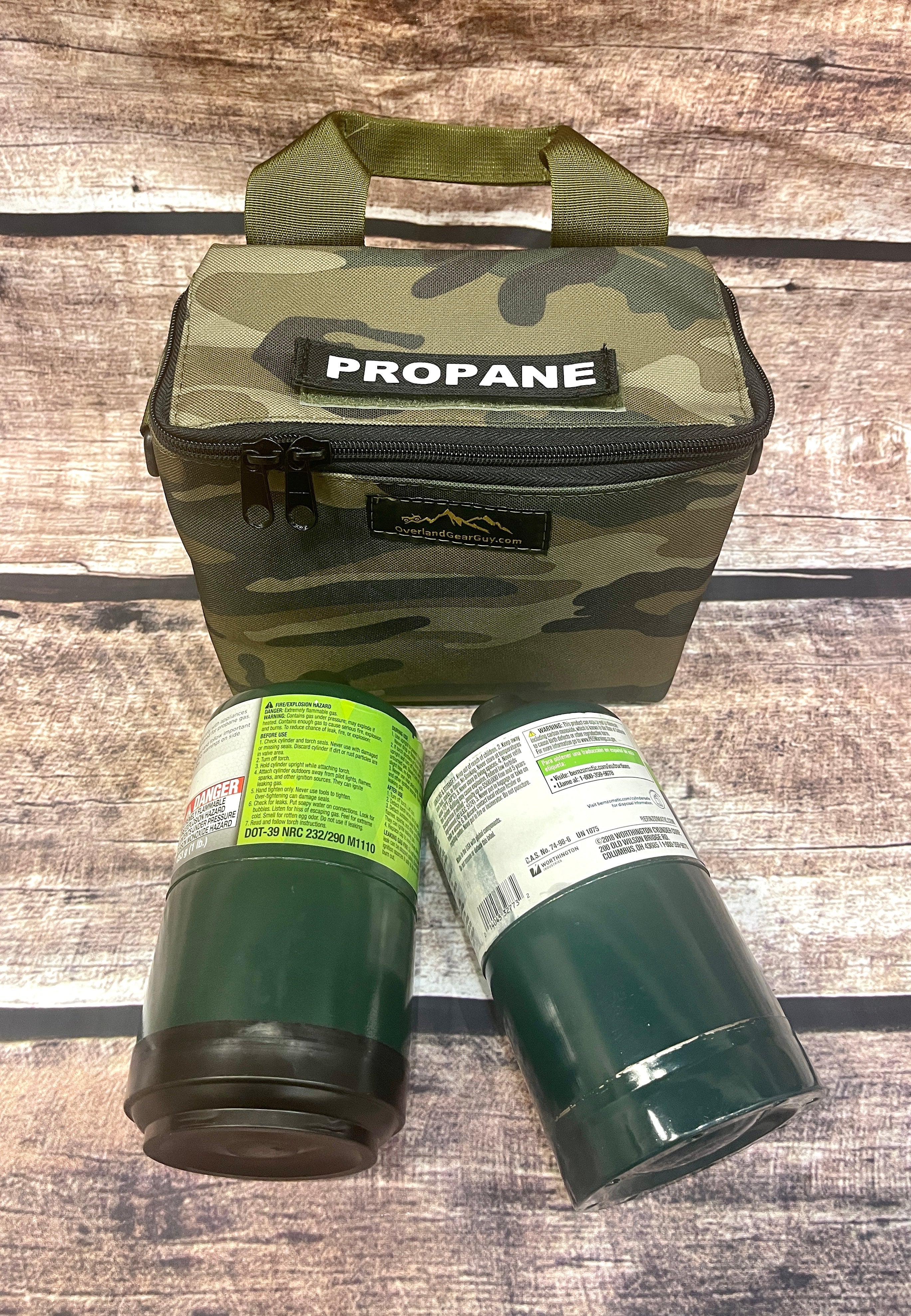 MOLLE JetBoil Pouch Dual Propane Bottle Pouch
