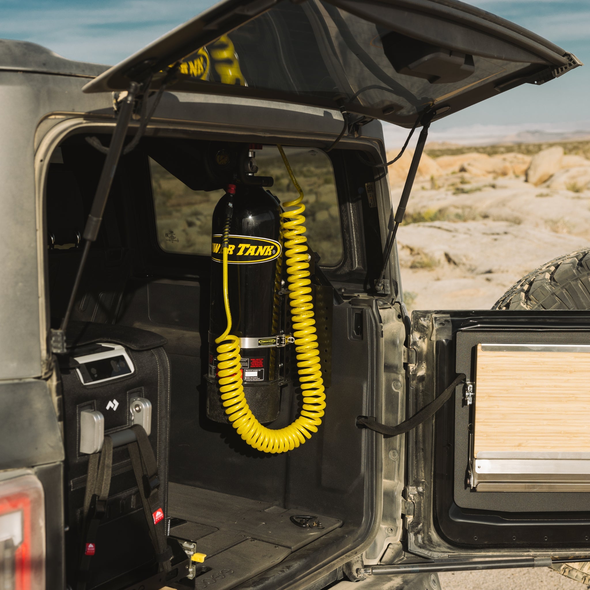 4 Door Bronco Plate - Power Tank or Propane Tank mount (6th Gen 2021+)