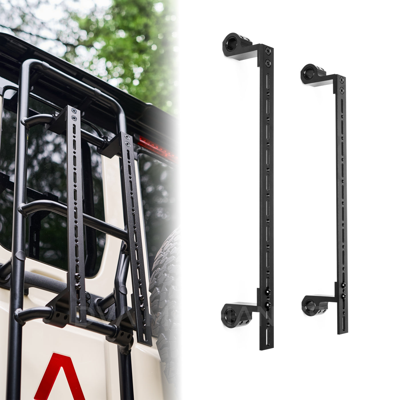 INEOS Grenadier: Ladder-Mounted Accessory Carrier – Modular Gear Mount, Gen 2