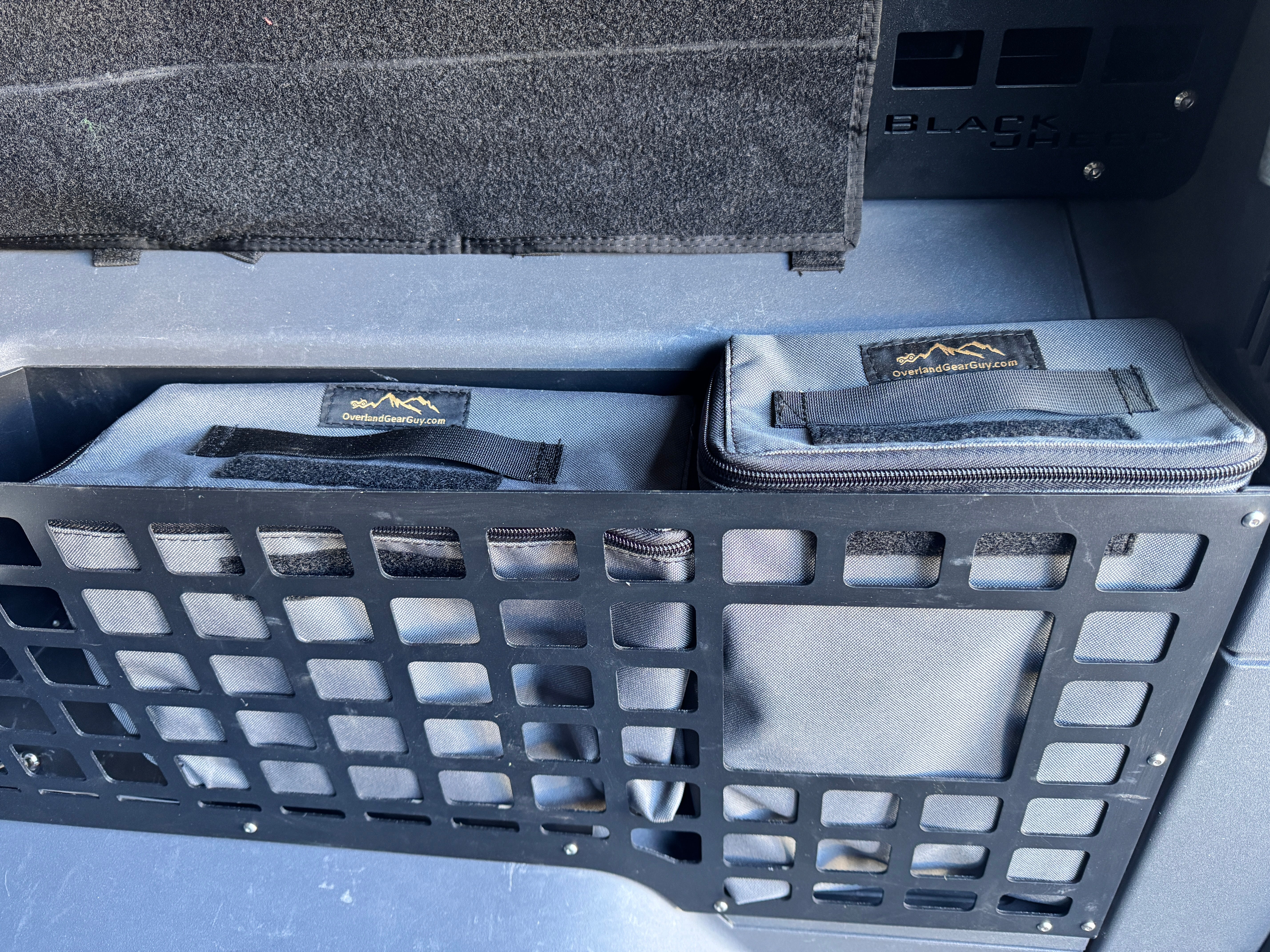 Rear Loadspace Molle Storage Bin Bags - Load Space