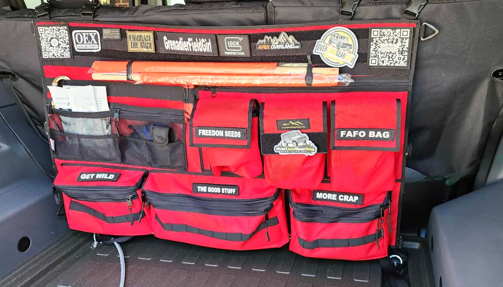 Rear Bench Seat Organizer