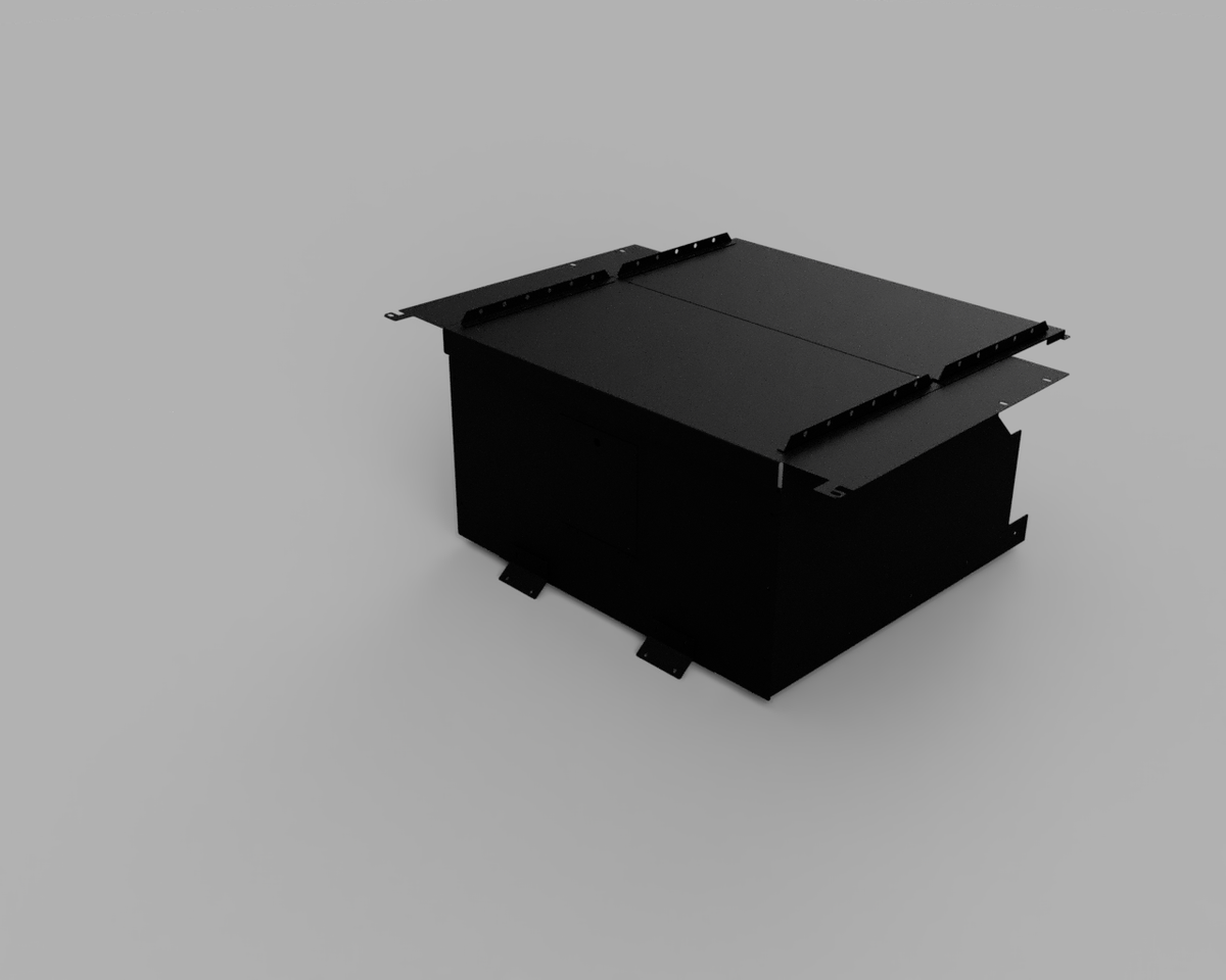 Bronco Ridgeback rendering from the rear, fully enclosed