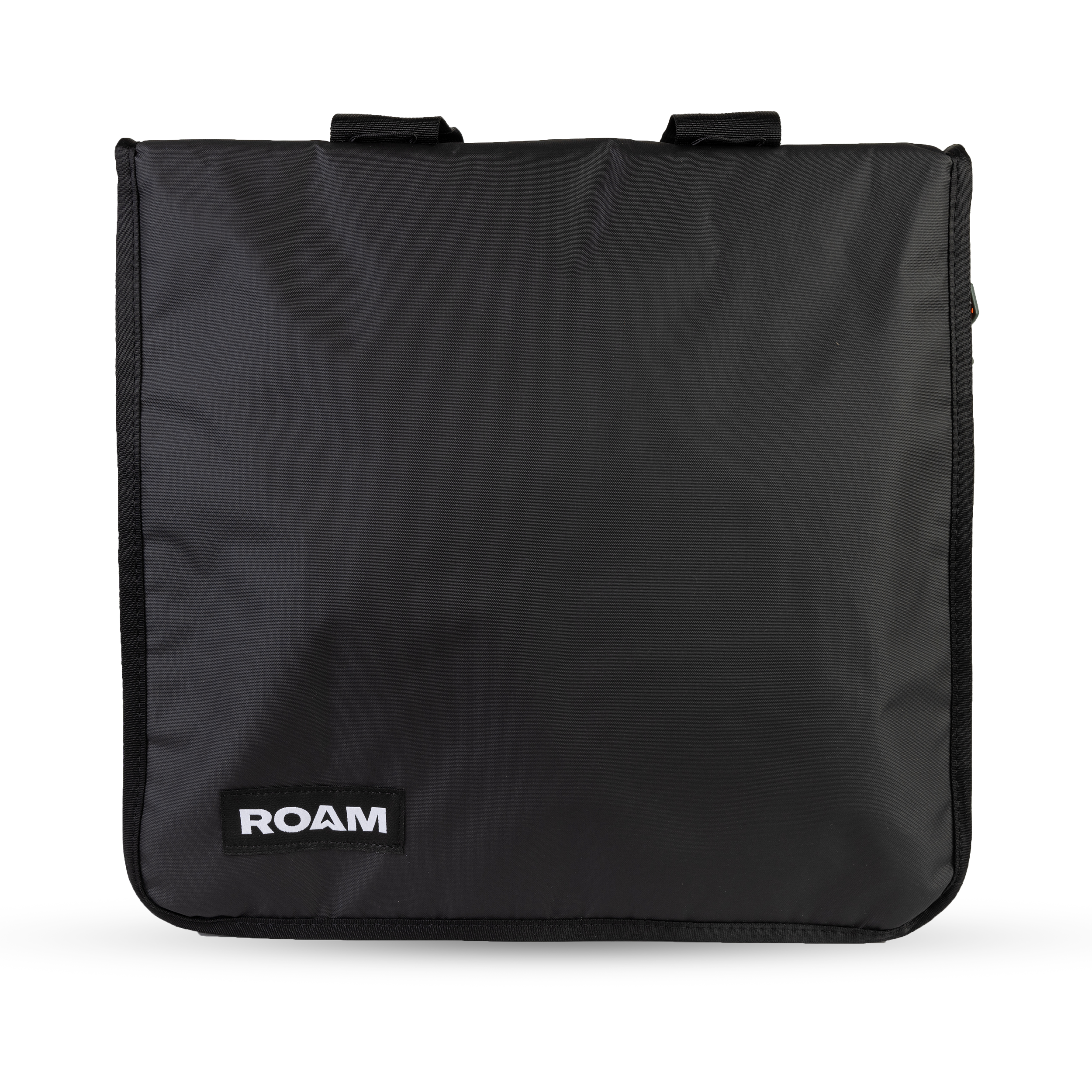 Top view of the ROAM Rugged Bag 2.1 showing its carry handle