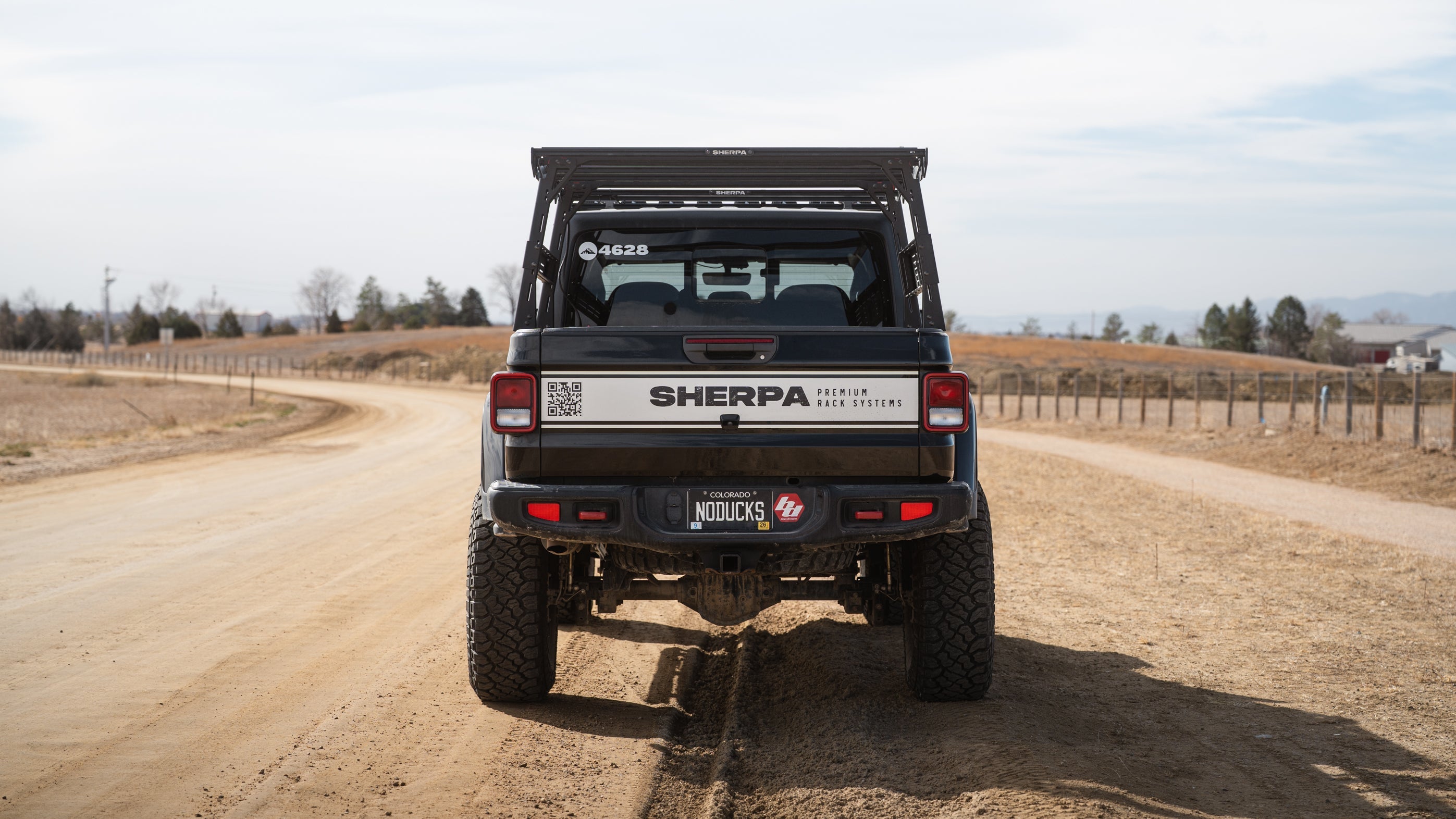 Jeep Gladiator Rack Height PAK System Bed Rack | Sherpa