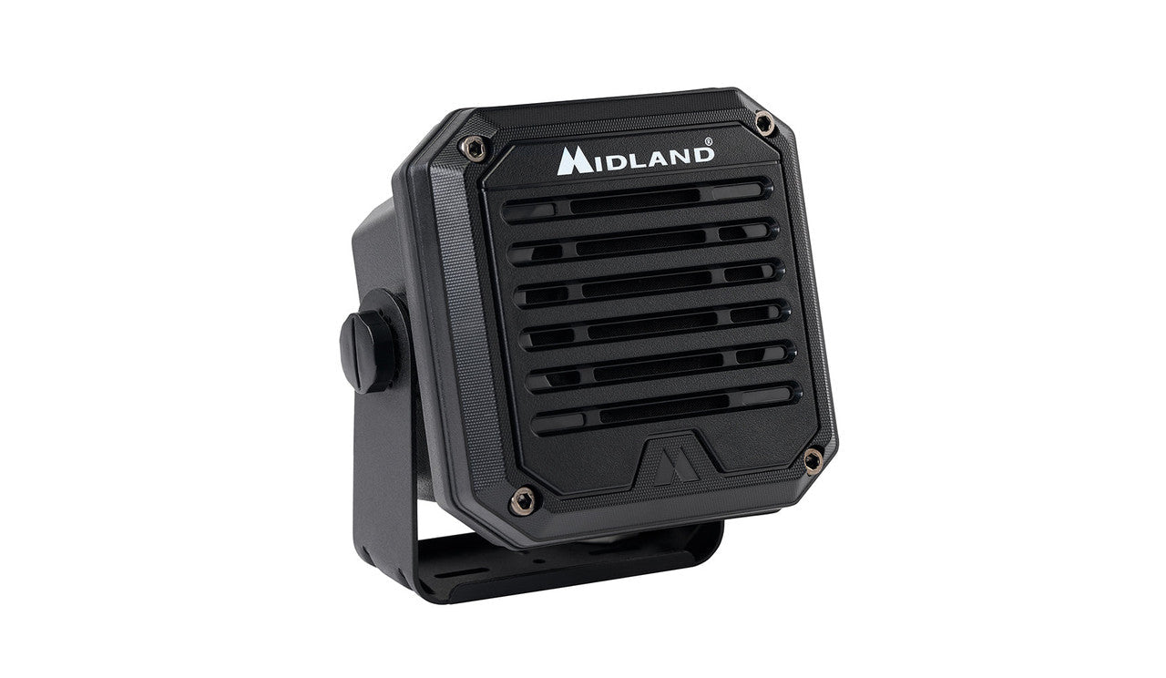 Midland SPK100 external radio speaker, view 1
