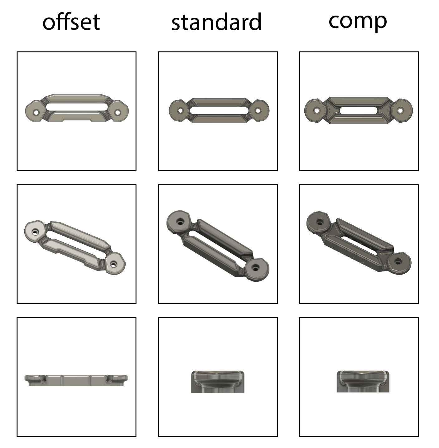 Yankum Groove fairlead showing synthetic line seated in the groove