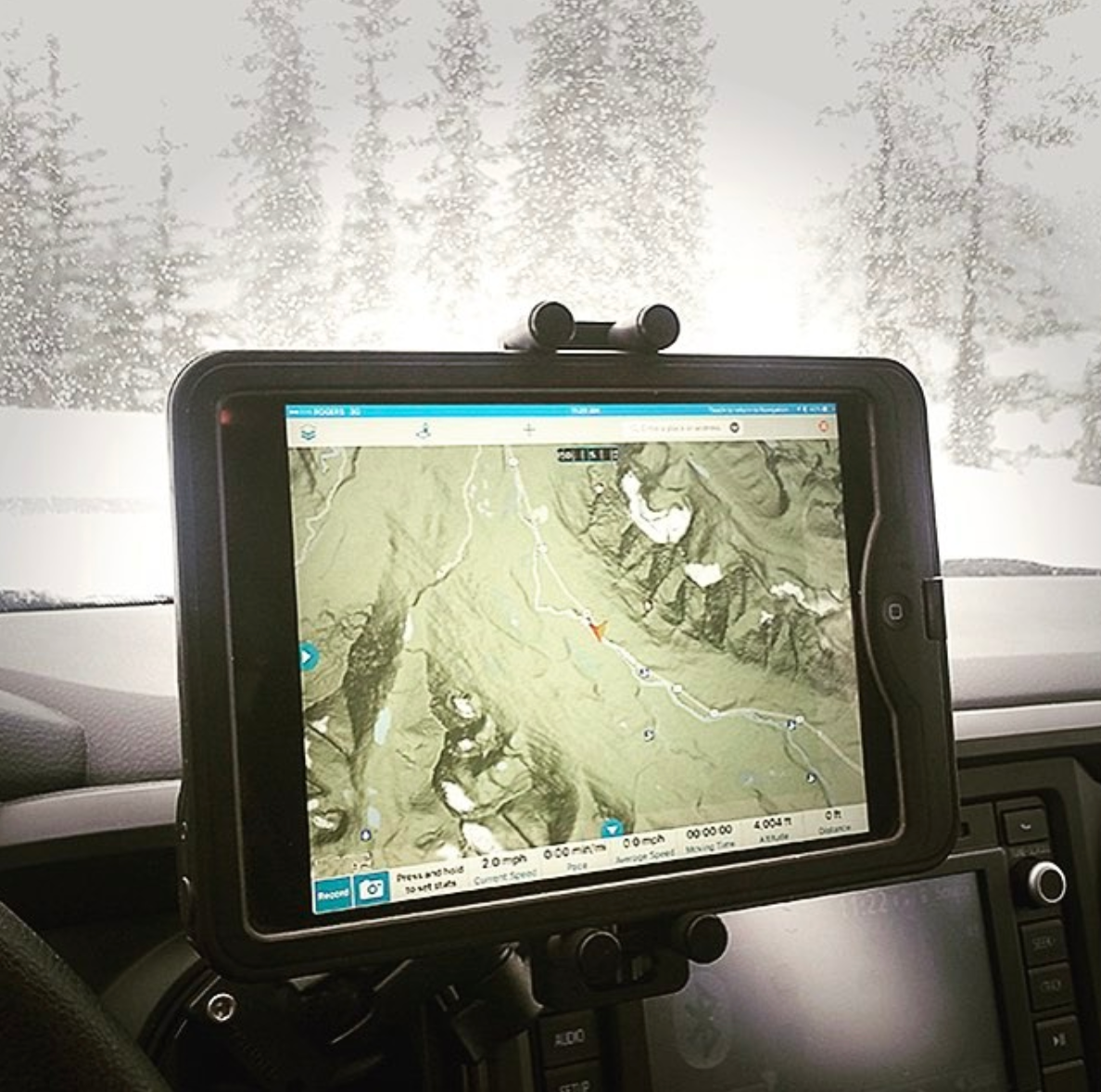 Un-Holey Tacoma Dash Mount Hondo Garage- Overland Kitted