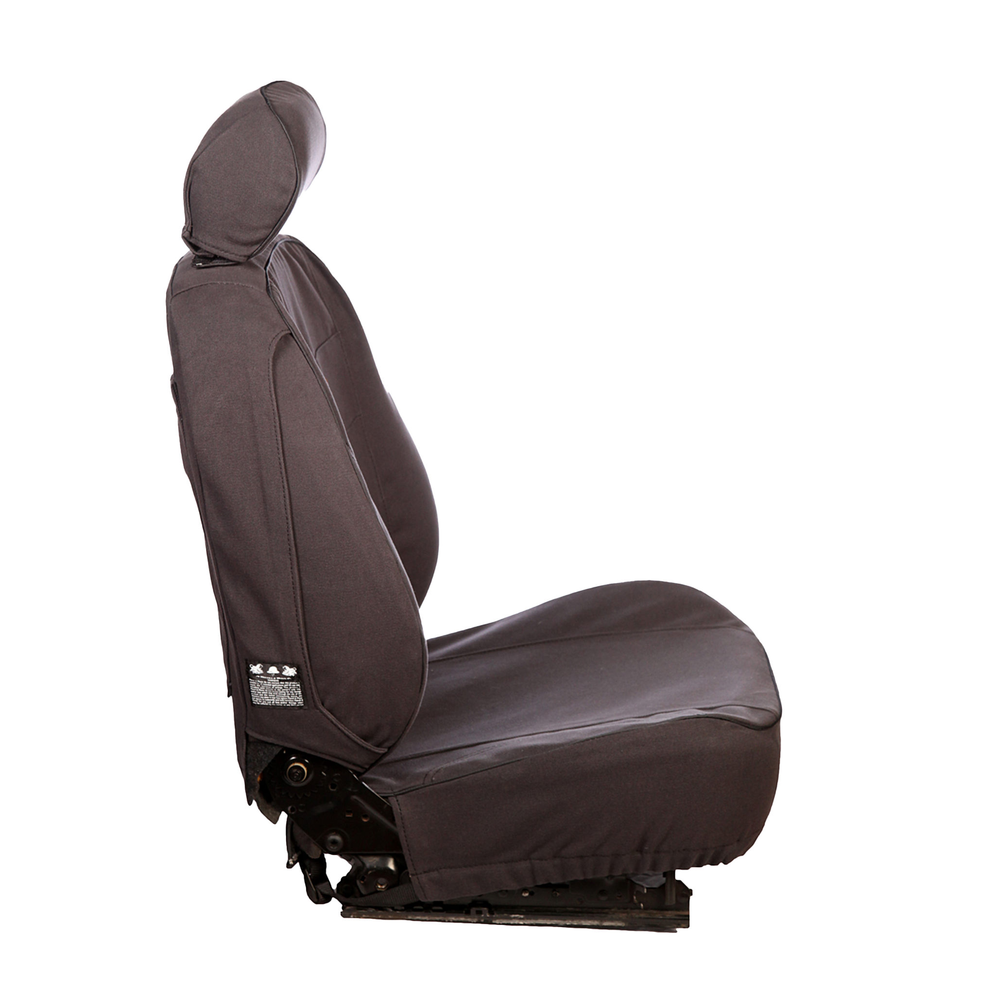Ineos Grenadier Luxury Seat Covers from Melvill & Moon Charcoal Canvas Overland Kitted