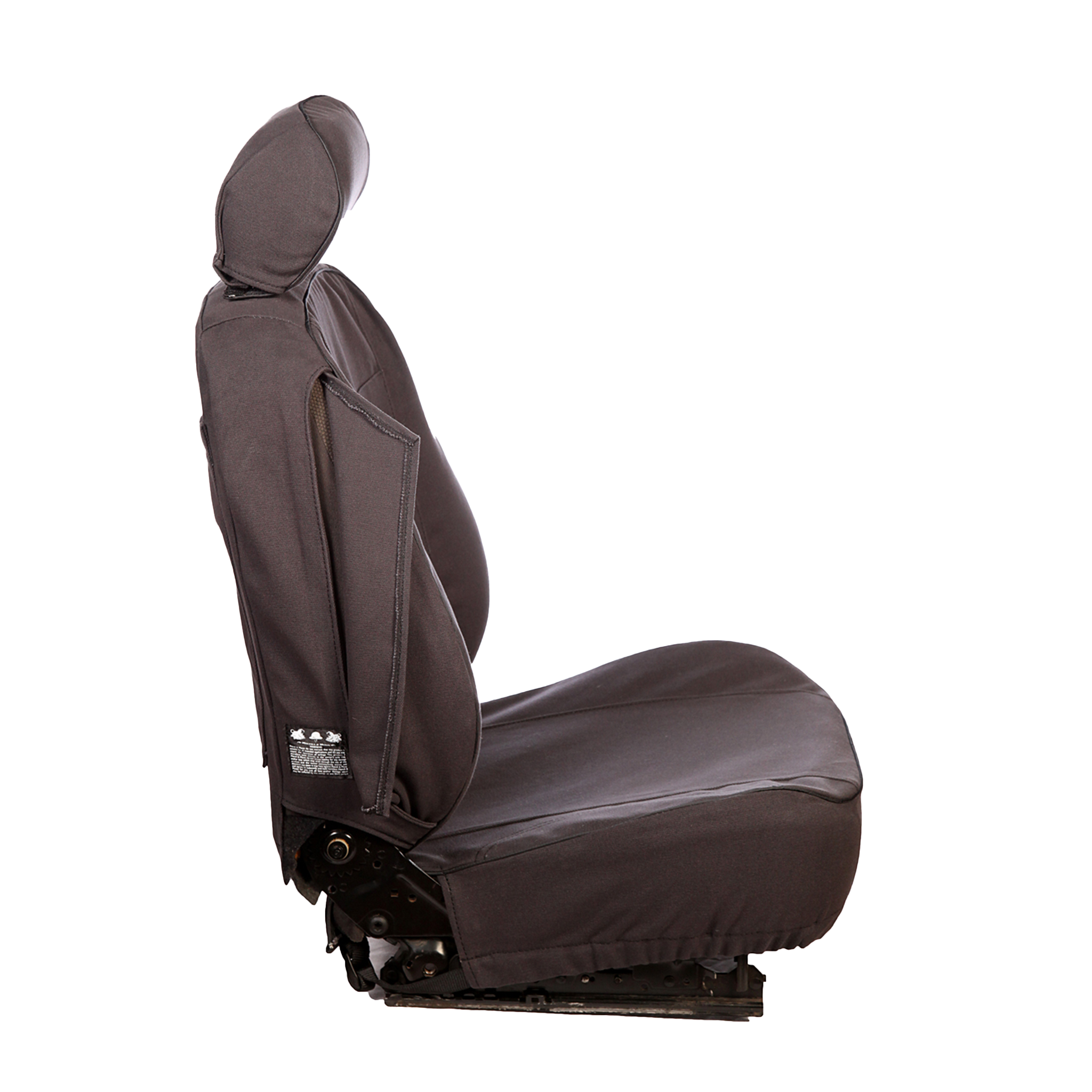 Ineos Grenadier Luxury Seat Covers from Melvill & Moon Charcoal Canvas Overland Kitted