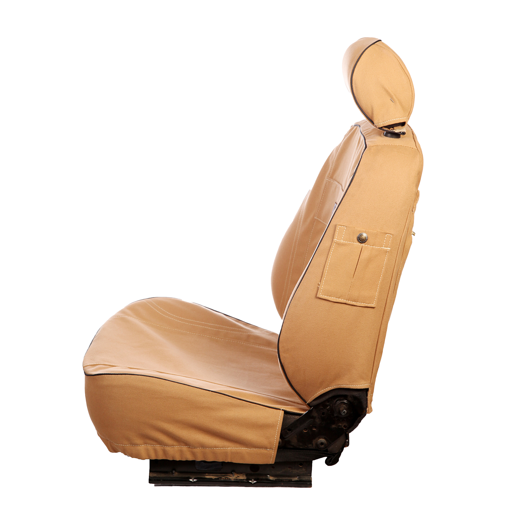 Ineos Grenadier Luxury Seat Covers from Melvill & Moon Sand Canvas Overland Kitted