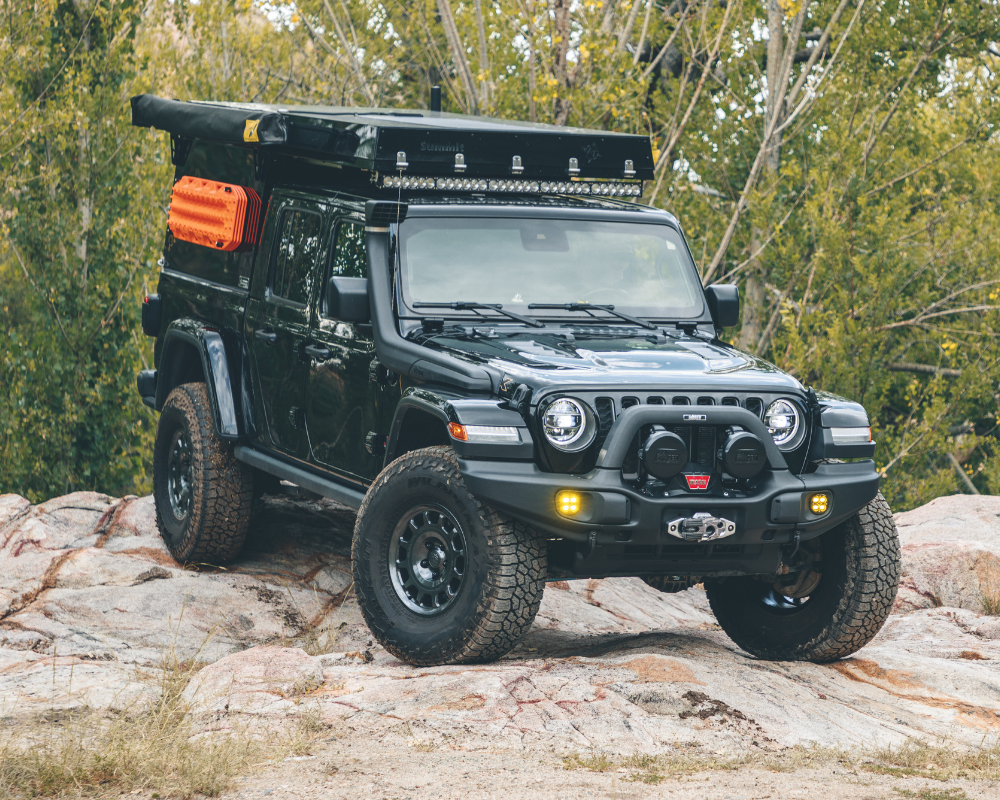 Jeep Gladiator Build Overview with AEV Components For International Global Overland Travel By Adventure Imports Matthew Scott