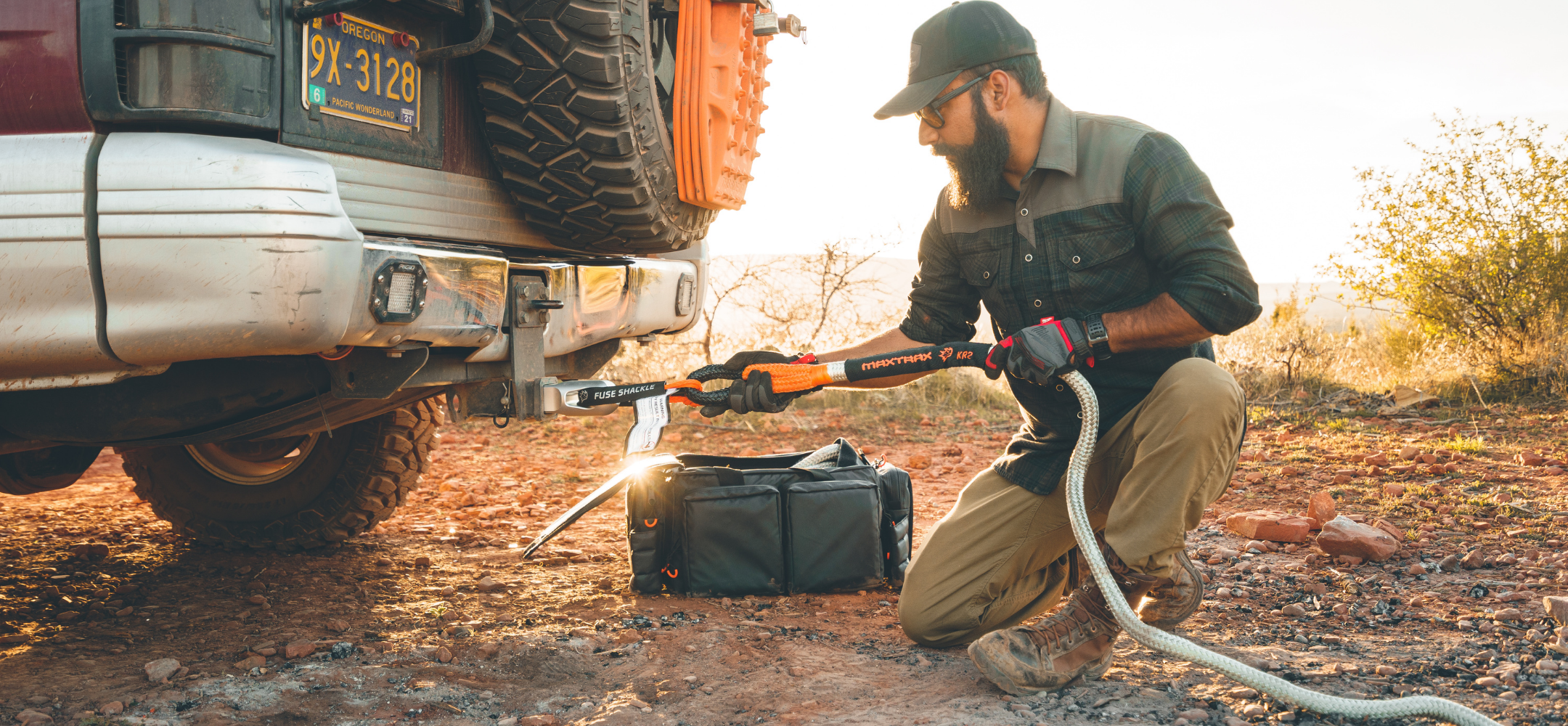 MAXTRAX Recovery Gear Hitch 50 Fuse Core Shackle Australian Made Proven Mitsubishi Montero Adventure Imports Caleb Wallace