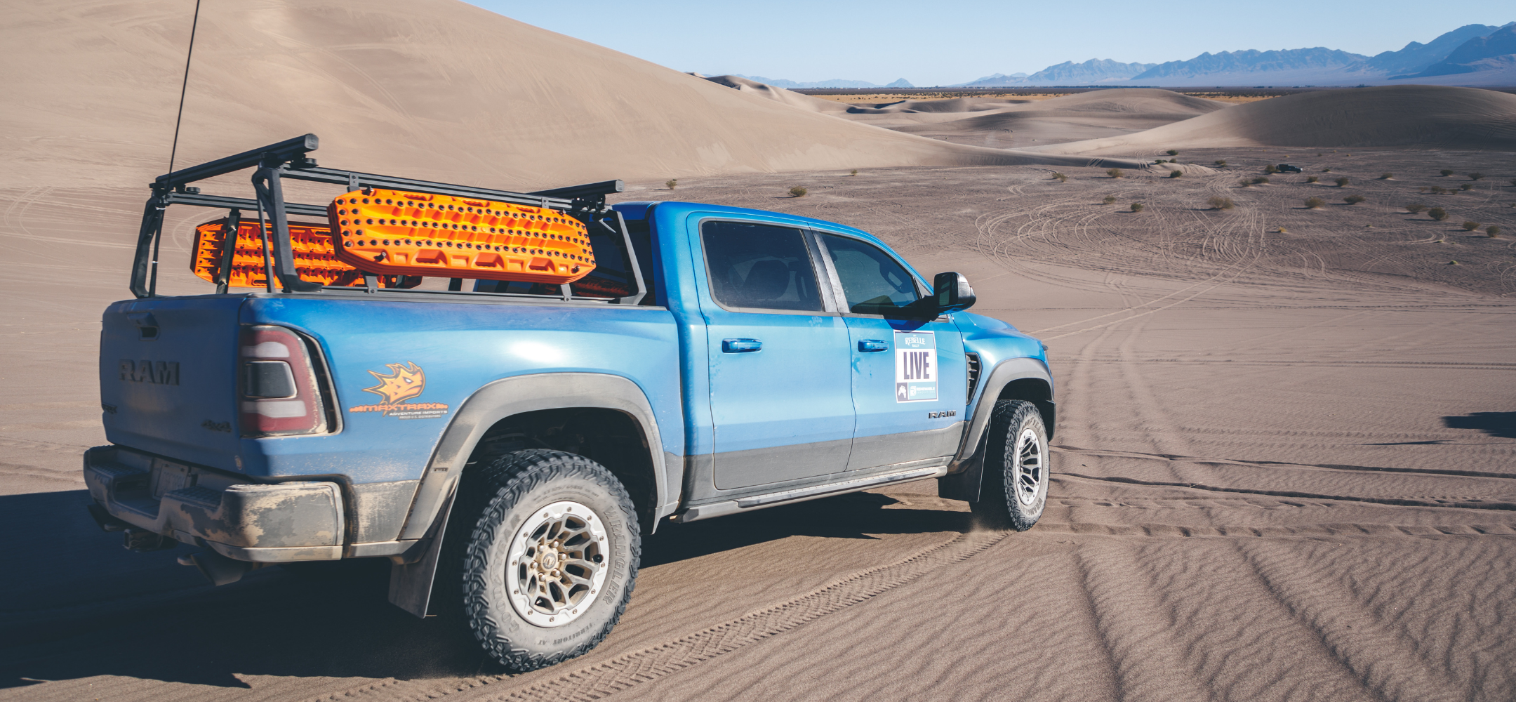 Ram TRX Supercharged V8 Build Overview with MAXTRAX XTREME and Leitner Designs ACS Forged Rack By Adventure Imports Matthew Scott