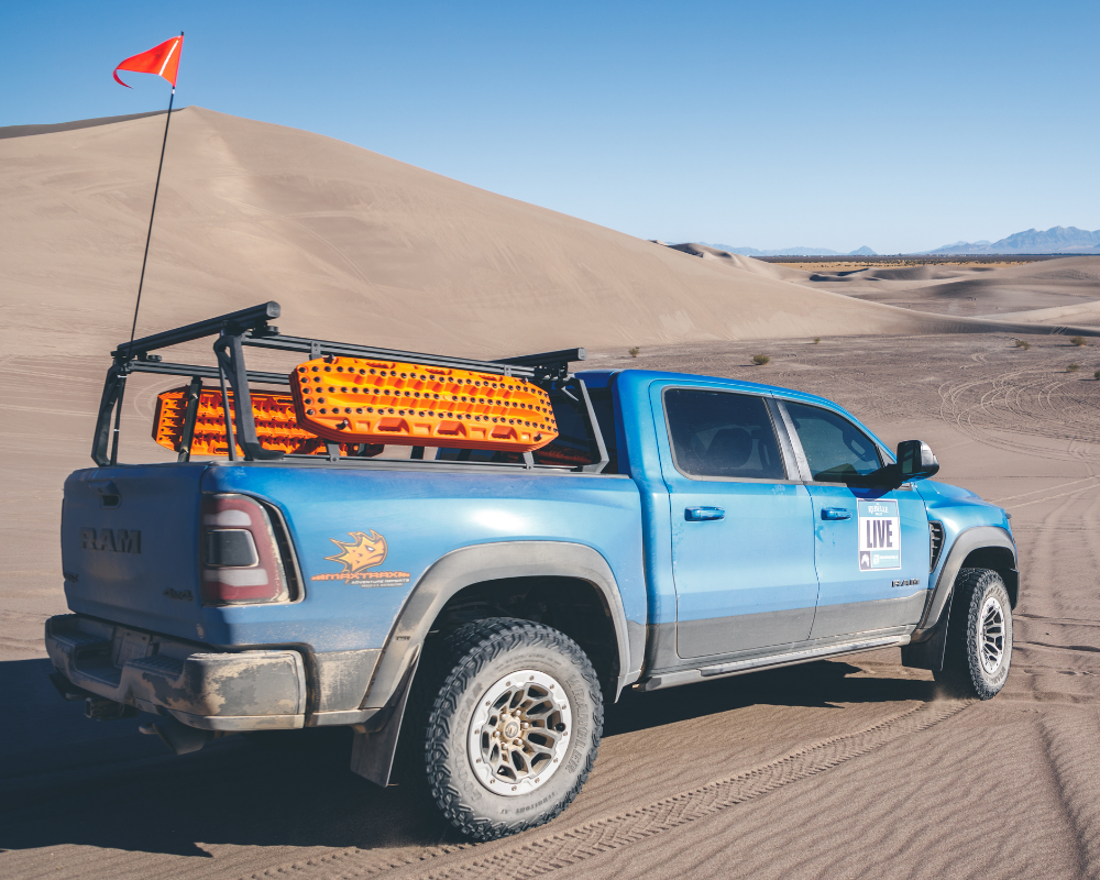 Ram TRX Supercharged V8 Build Overview with MAXTRAX XTREME and Leitner Designs ACS Forged Rack By Adventure Imports Matthew Scott
