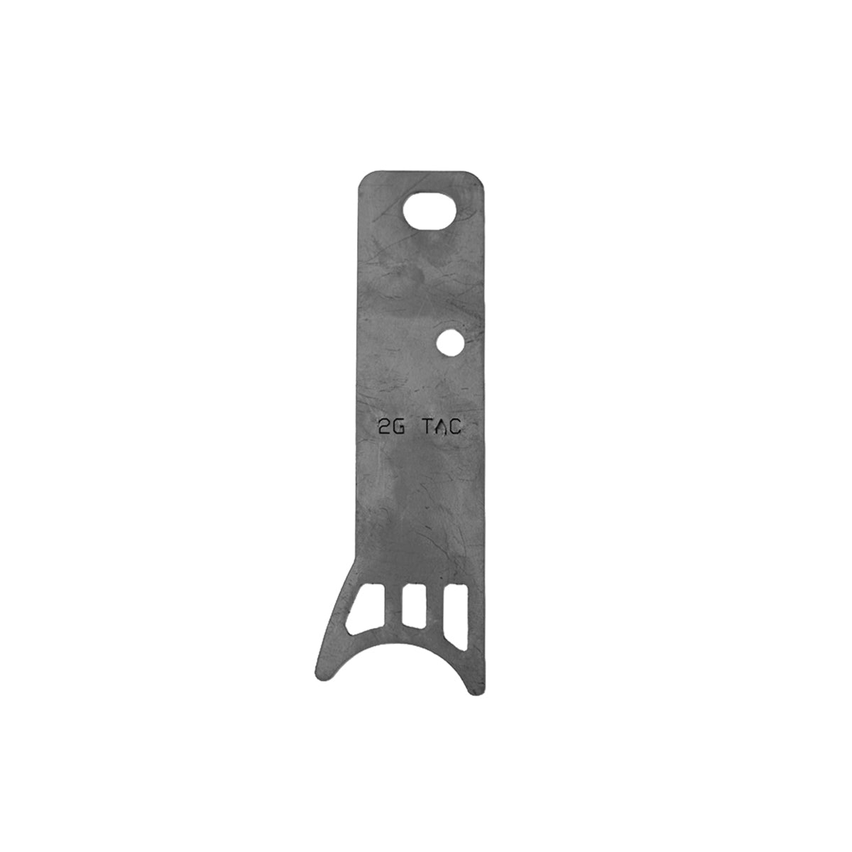 Steel tailgate theft protector for a 2005-2015 Toyota Tacoma