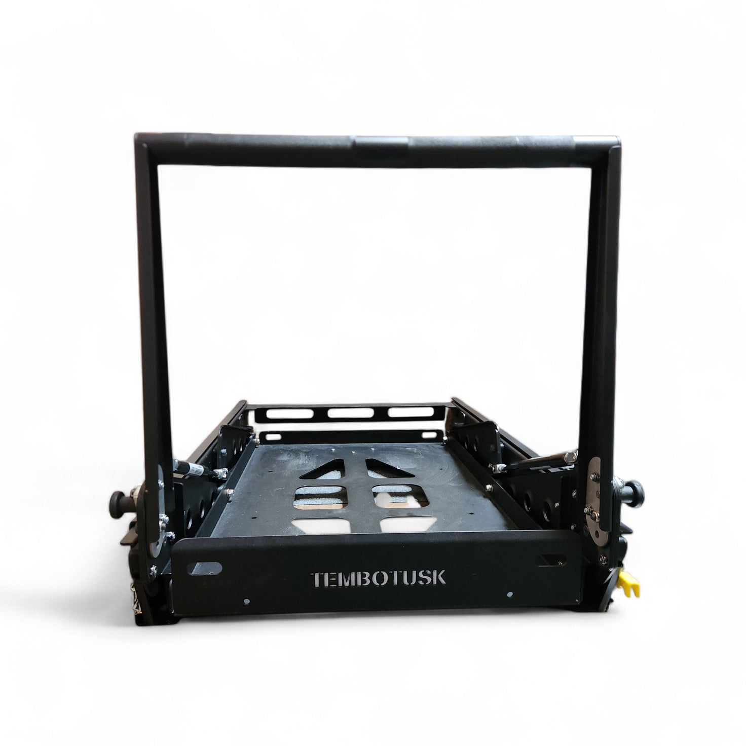 Front view of the TemboTusk DropDown Slide, empty pan