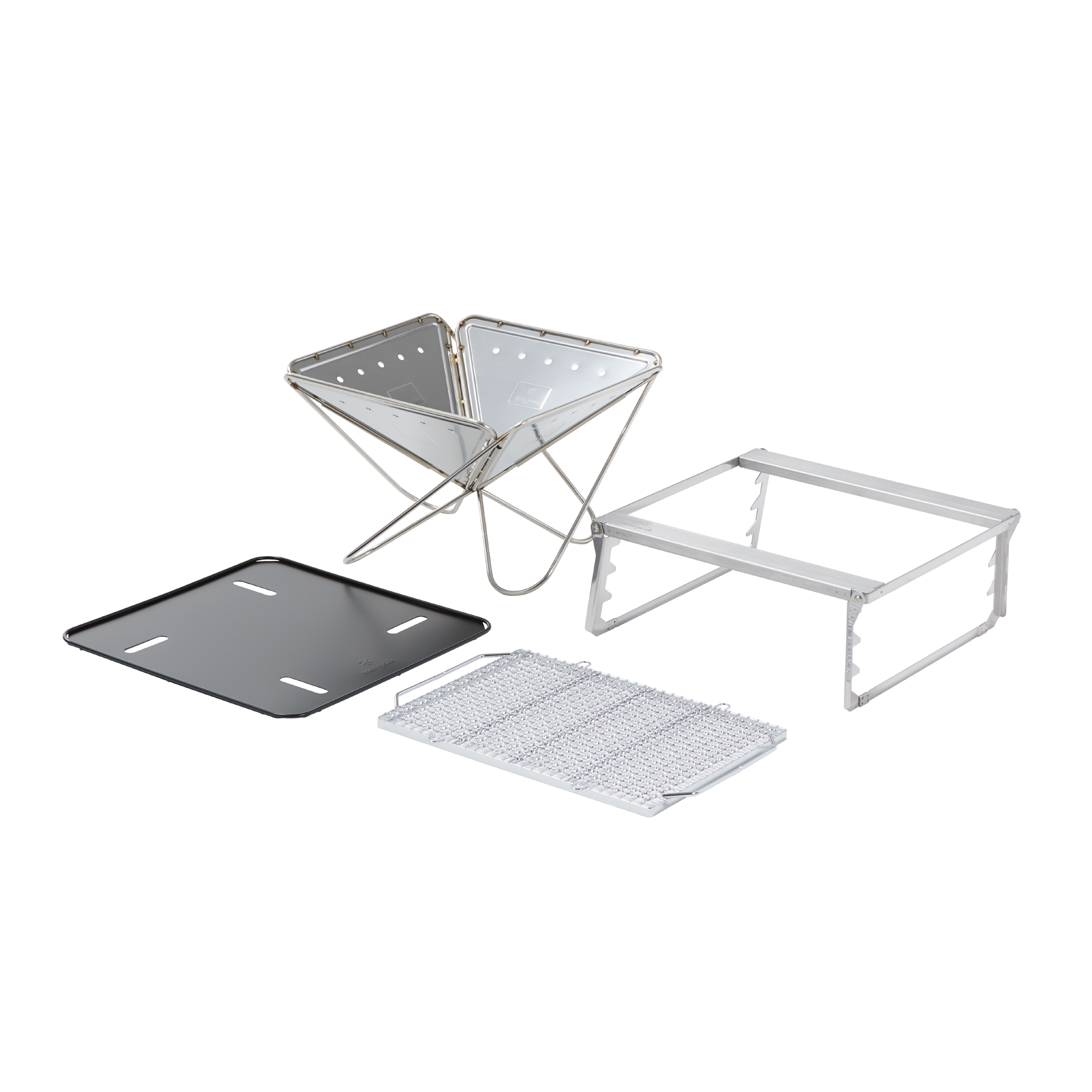 Takibi Fire & Grill fire pit Snow Peak- Overland Kitted