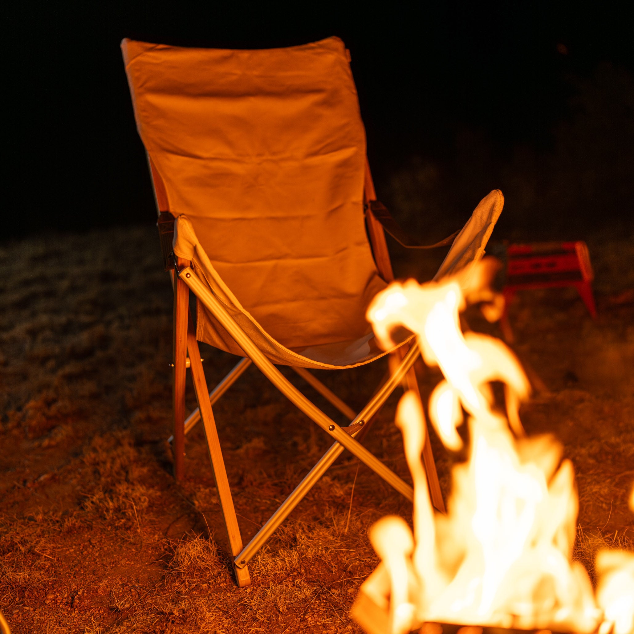 Renewed Take! Bamboo Chair Long Furniture Snow Peak- Overland Kitted