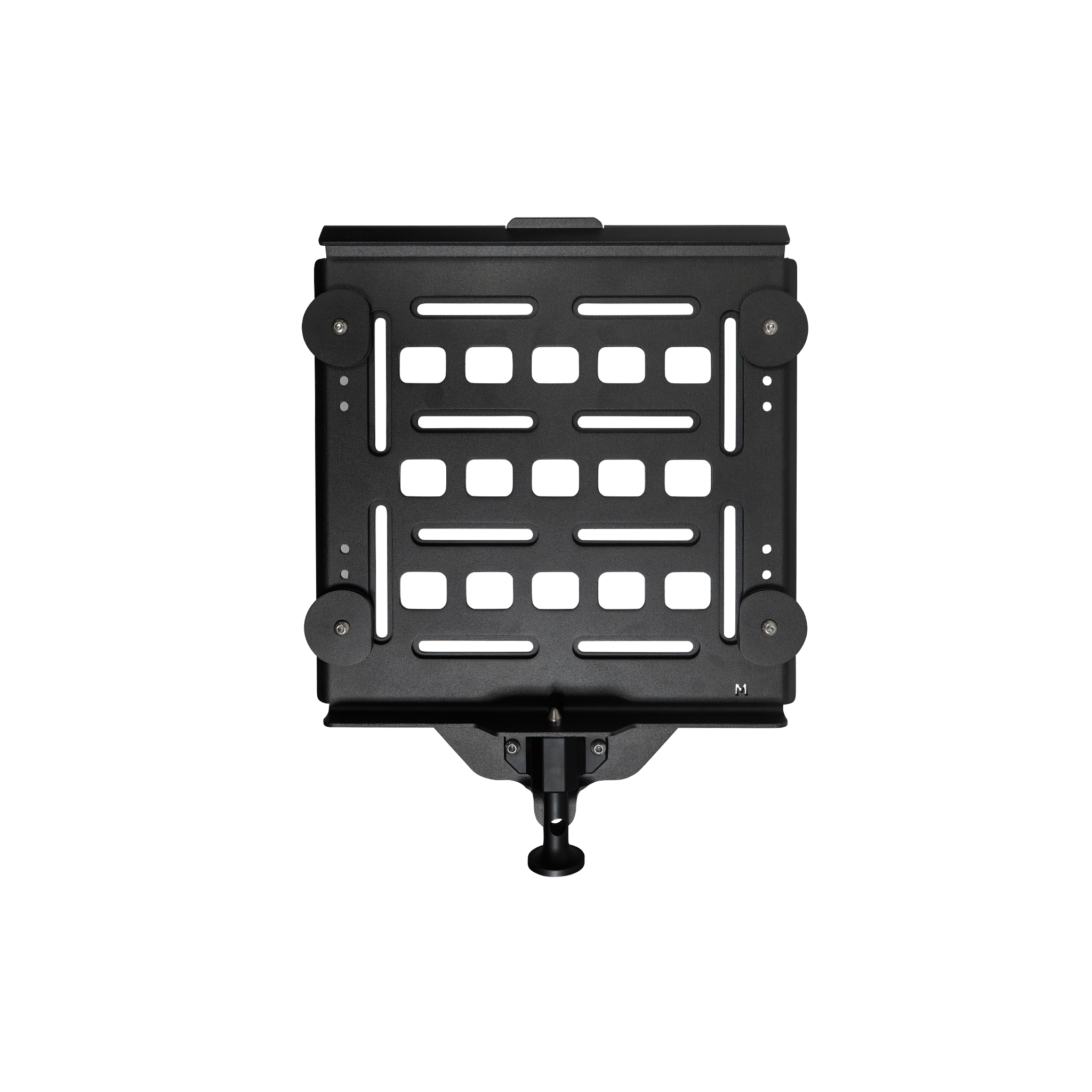 SPEC Medium Mount shown with mounting hardware and bolts