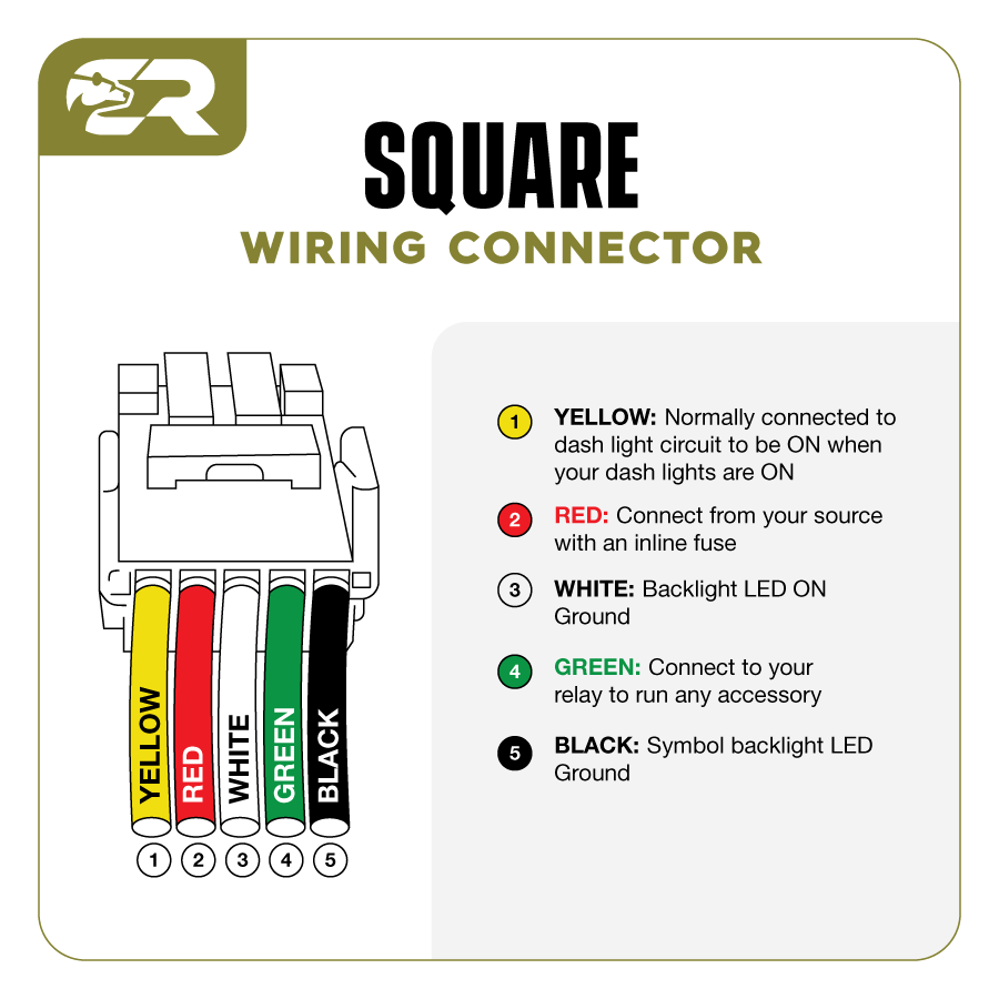 Toyota OEM Square Style "OFF-ROAD LIGHTS" Switch