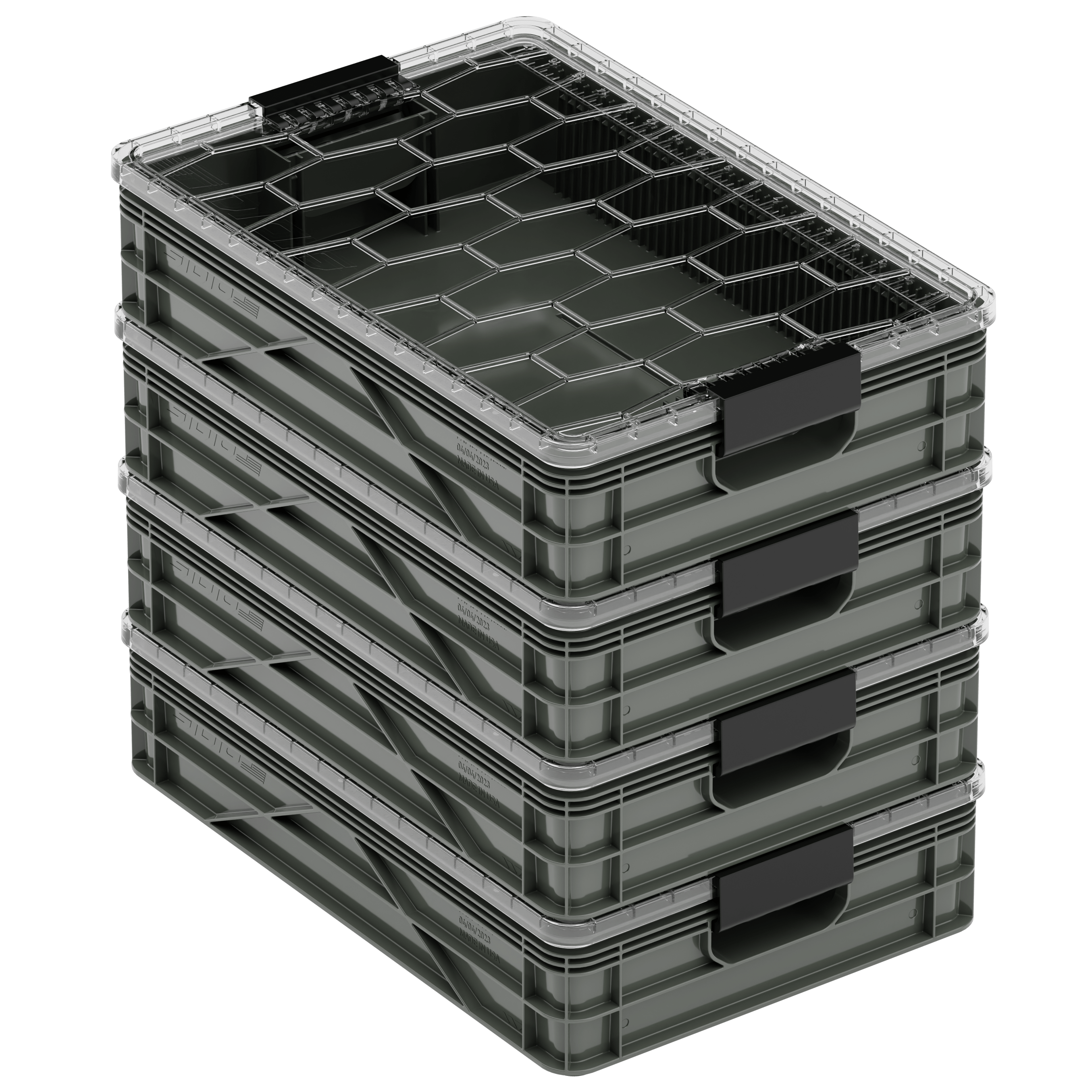SidioCrate Quarter Crate 4 Pack
