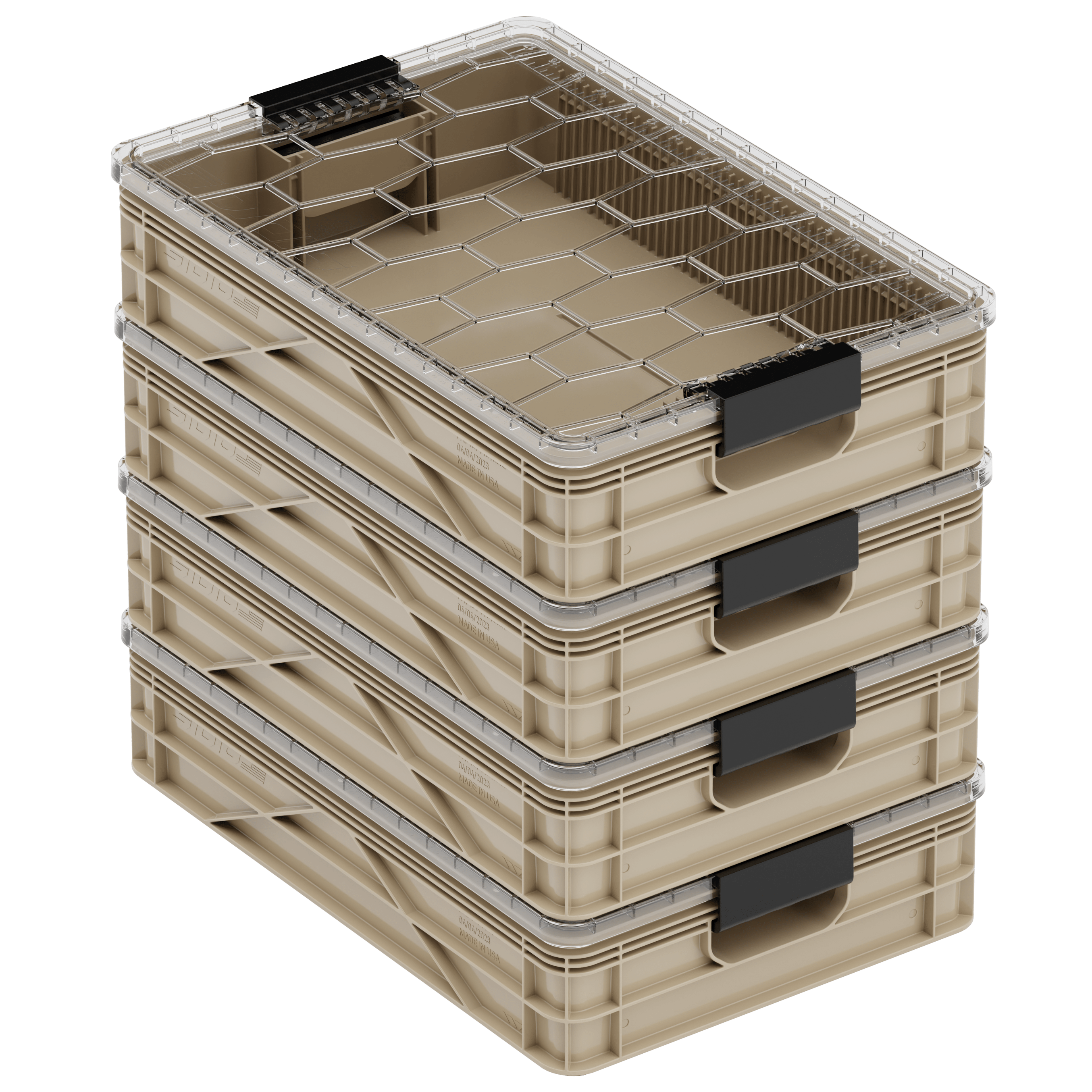 SidioCrate Quarter Crate 4 Pack