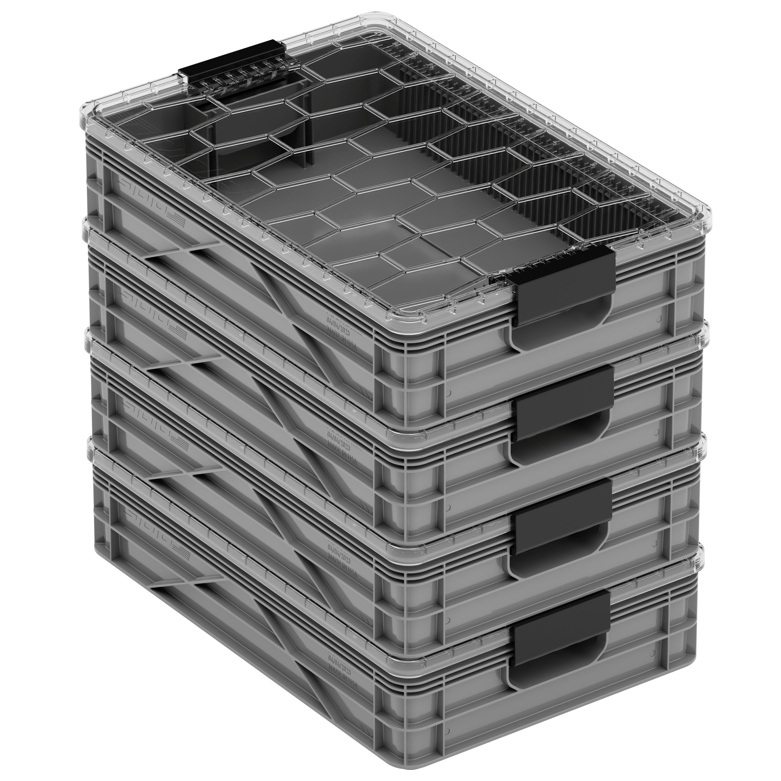 SidioCrate Quarter Crate 4 Pack